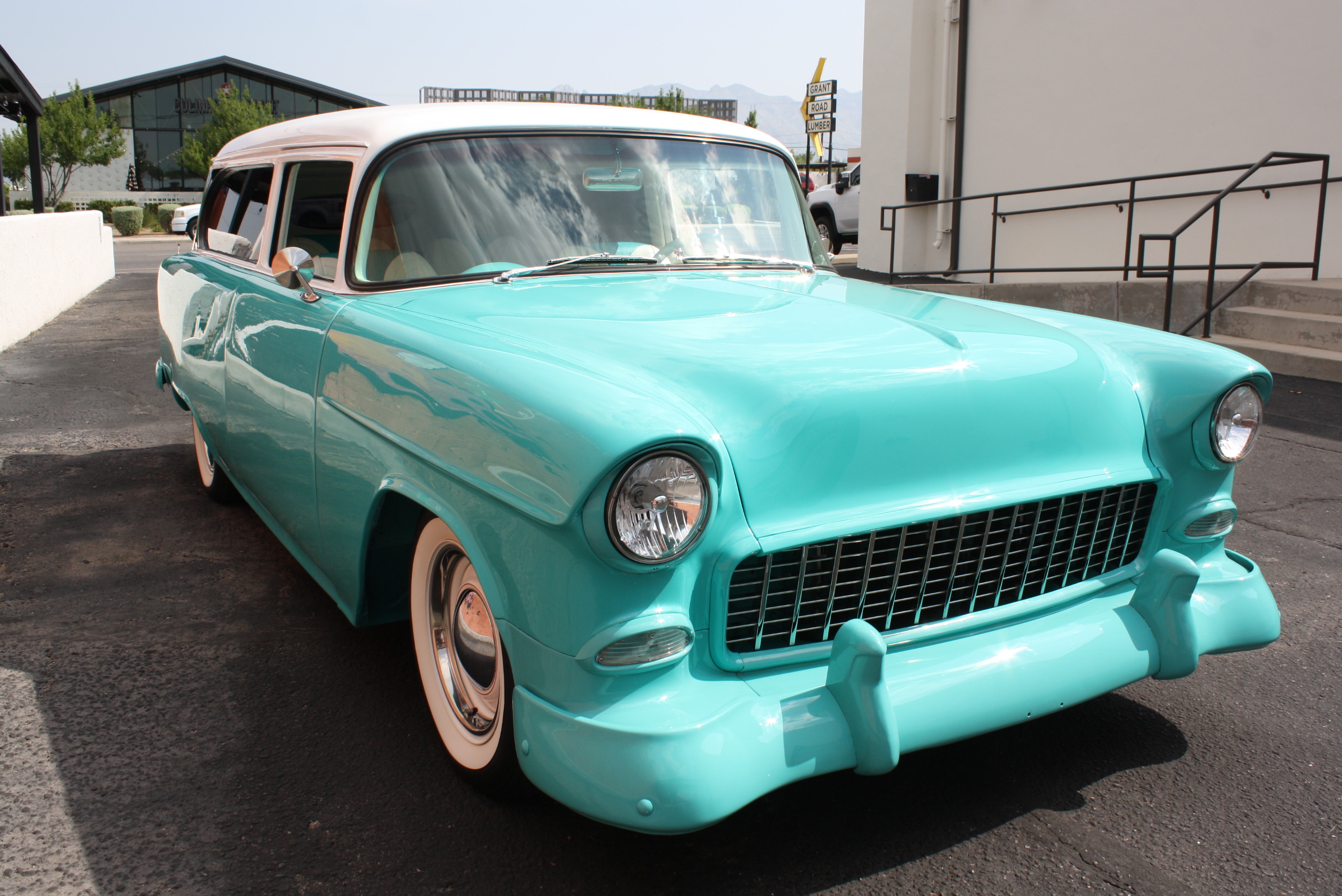 1955 Chevrolet Delivery 2 door custom Wagon