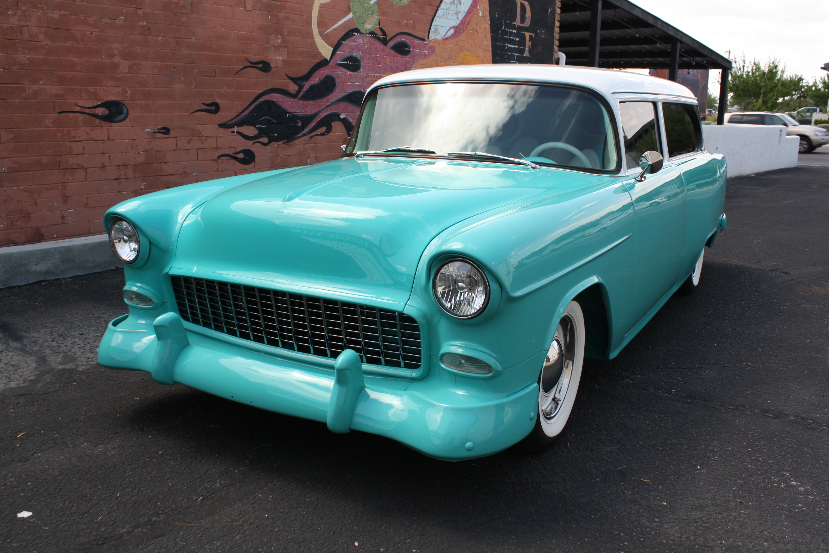 1955 Chevrolet Delivery 2 door custom Wagon