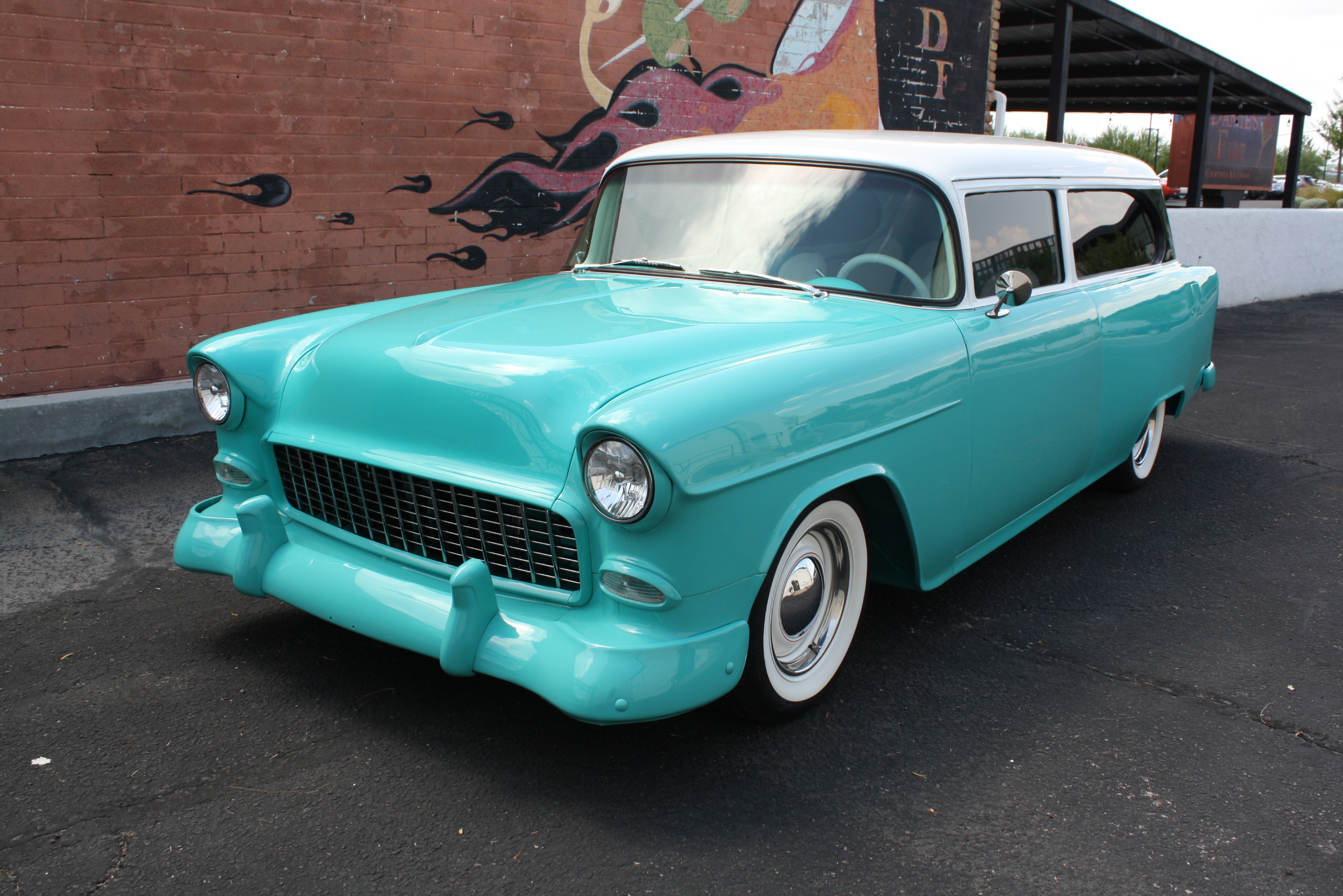 1955 Chevrolet Delivery 2 door custom Wagon
