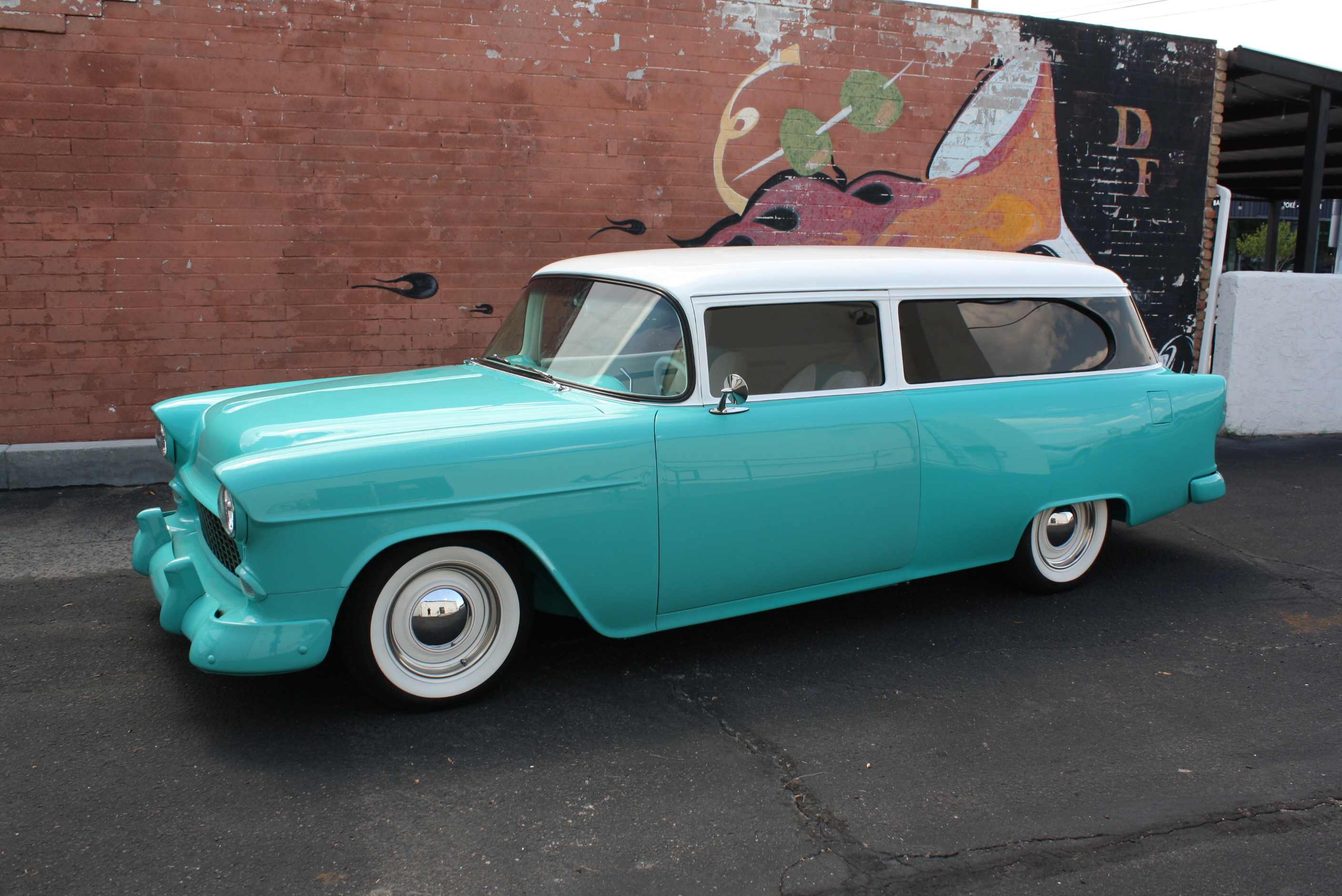 1955 Chevrolet Delivery 2 door custom Wagon