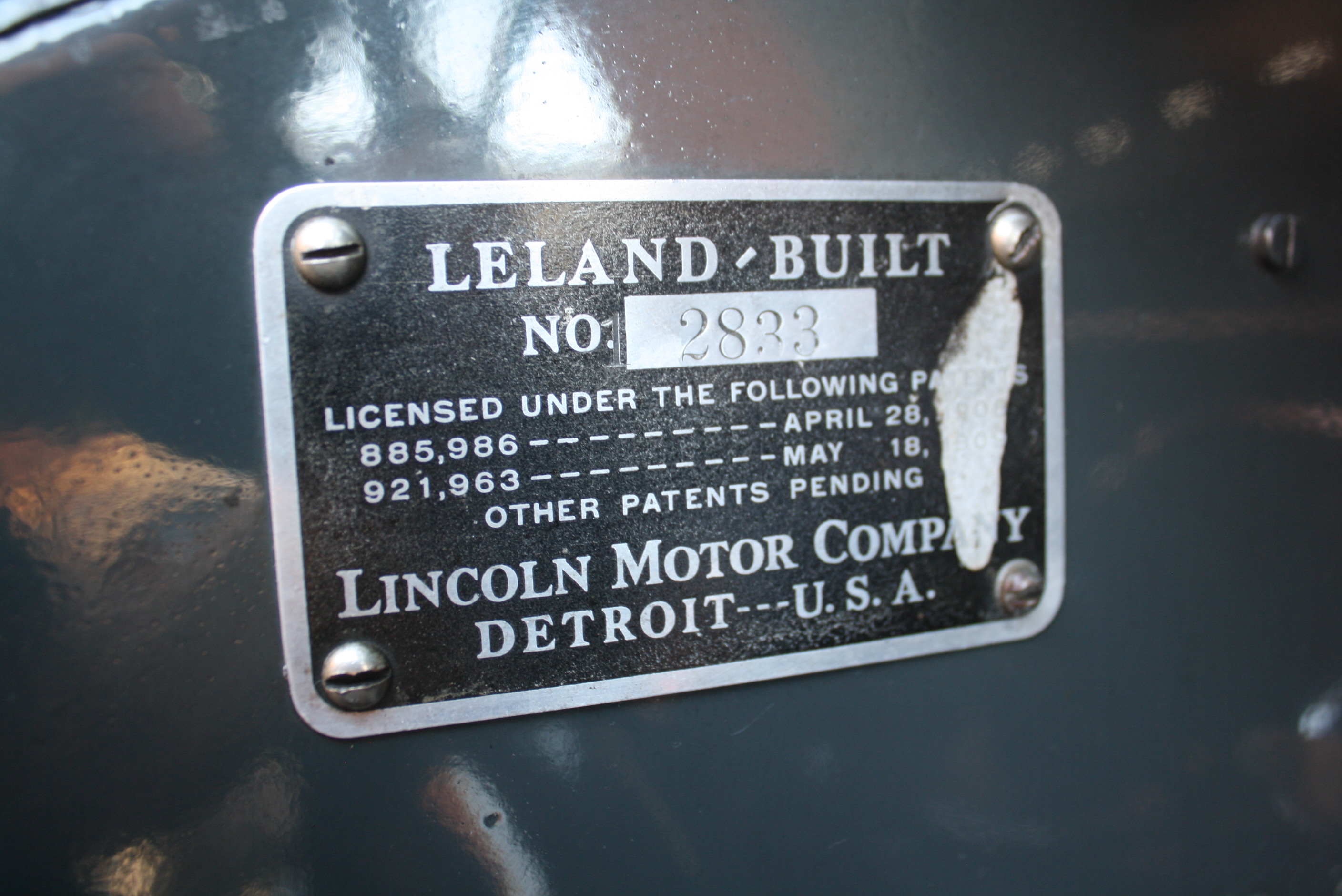 1921 Lincoln Model L Phaeton