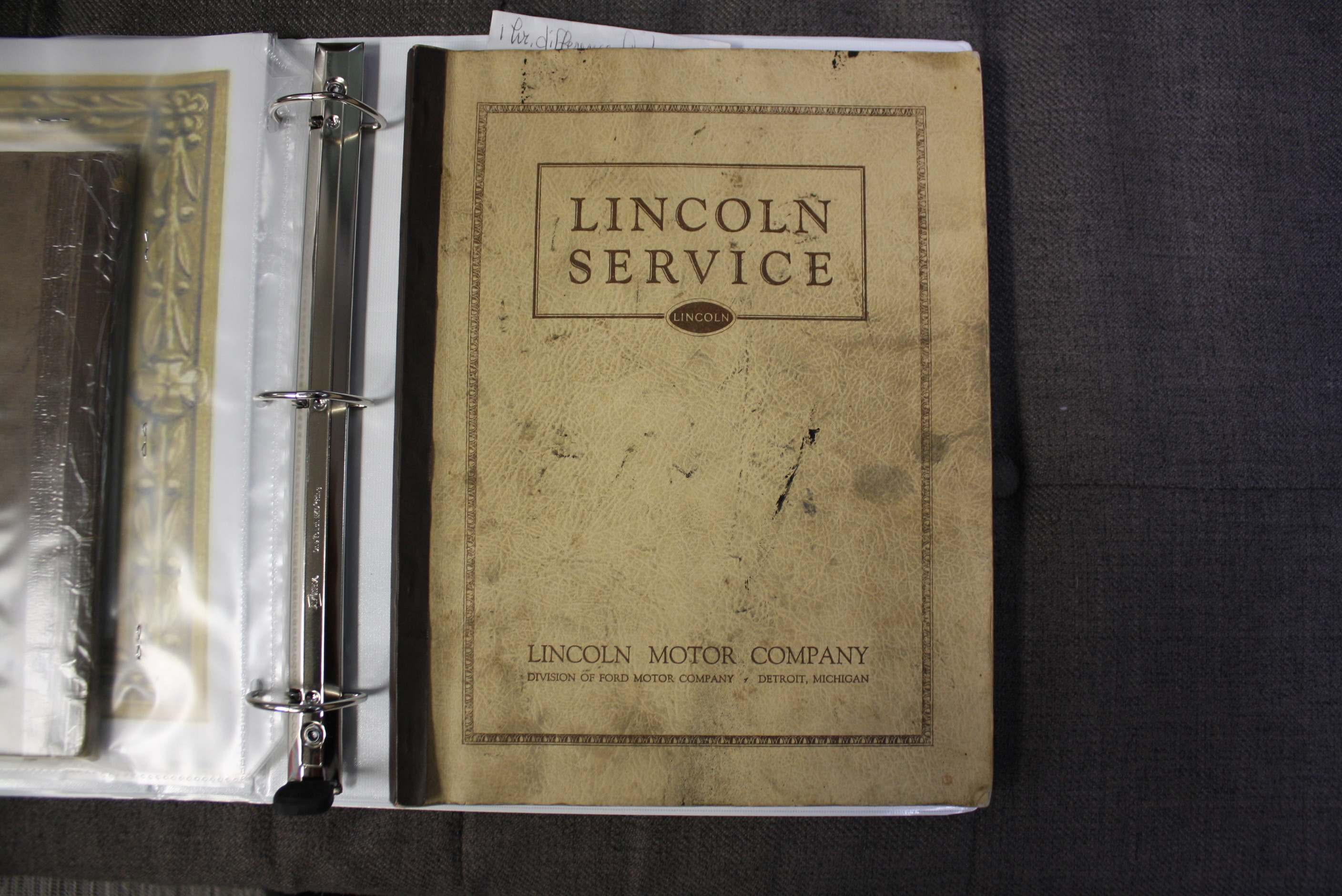 1921 Lincoln Model L Phaeton