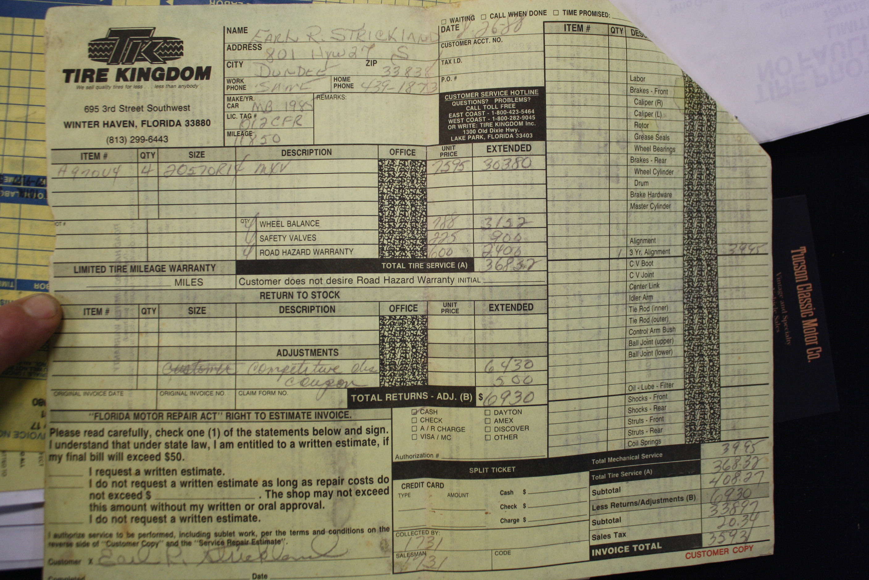 1985 Mercedes Benz 300SD with 36,500 original miles