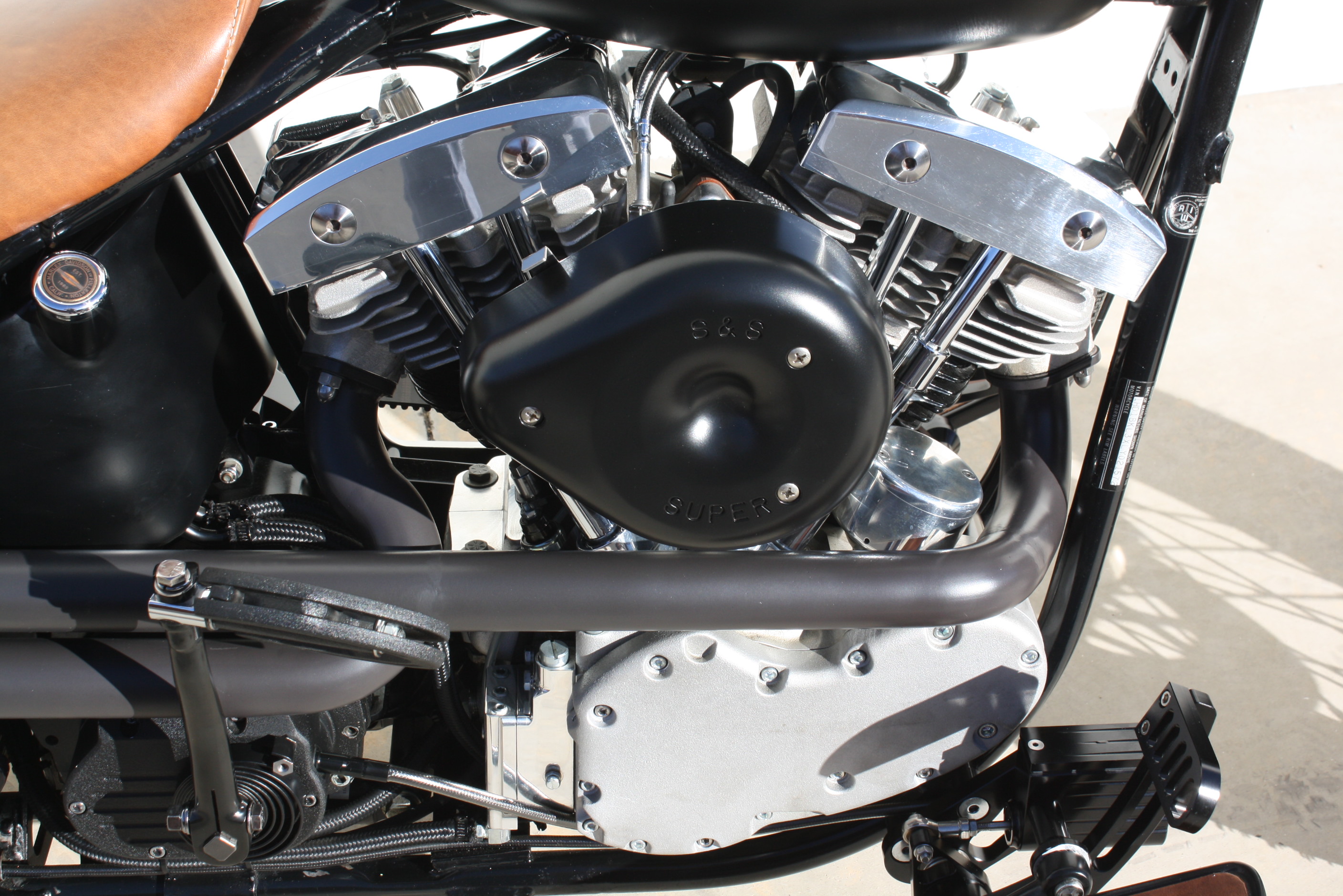 Kaiserbuilt 93″ Shovelhead Chopper
