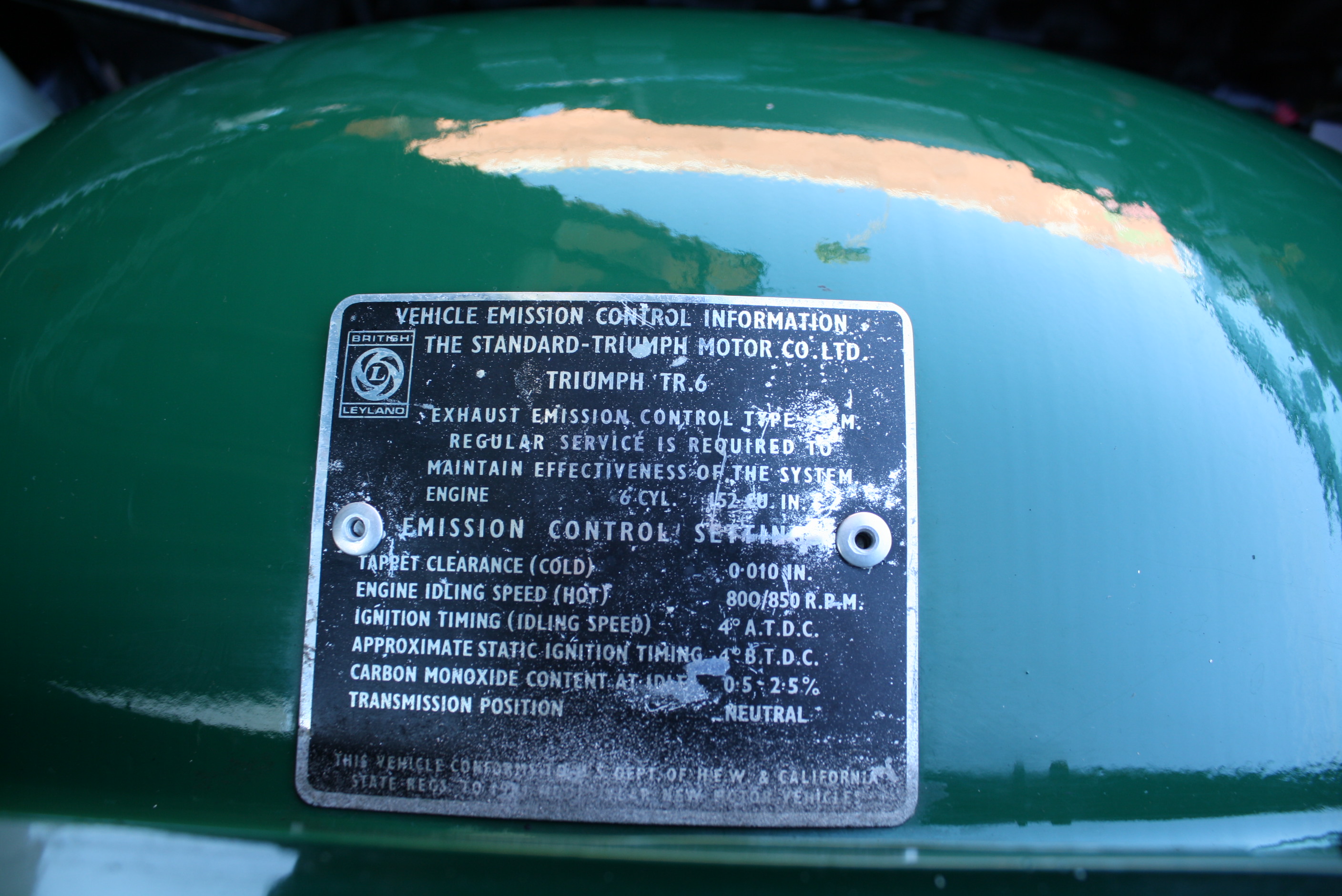 1971 Triumph TR6