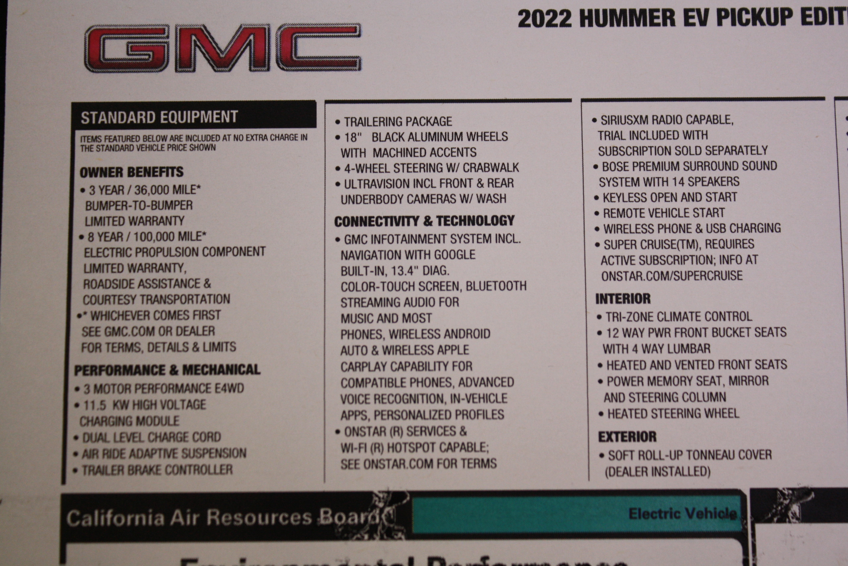 2022 Hummer EarthCruiser