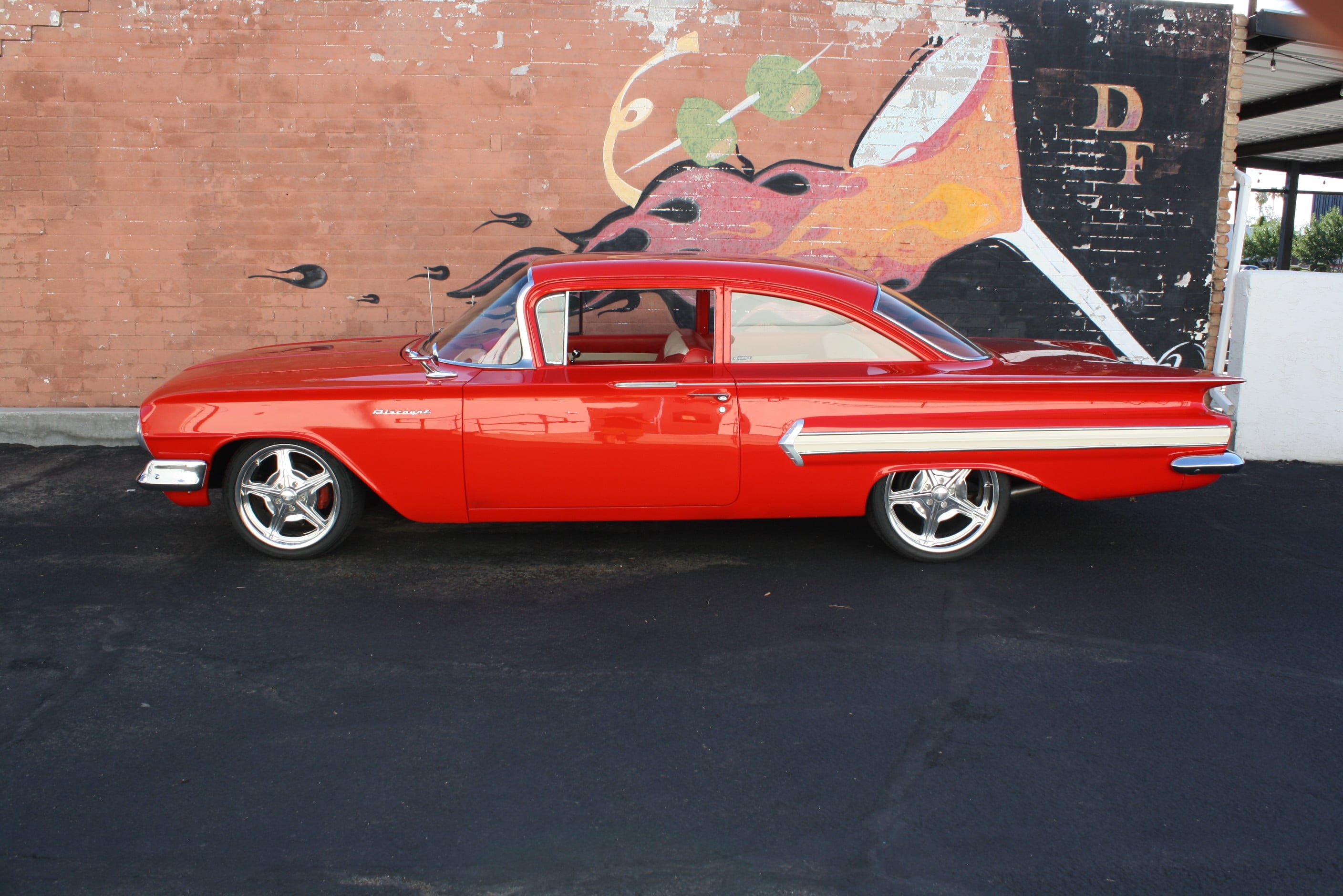 1960 Chevy Biscayne 348 Tri Power 4 Speed