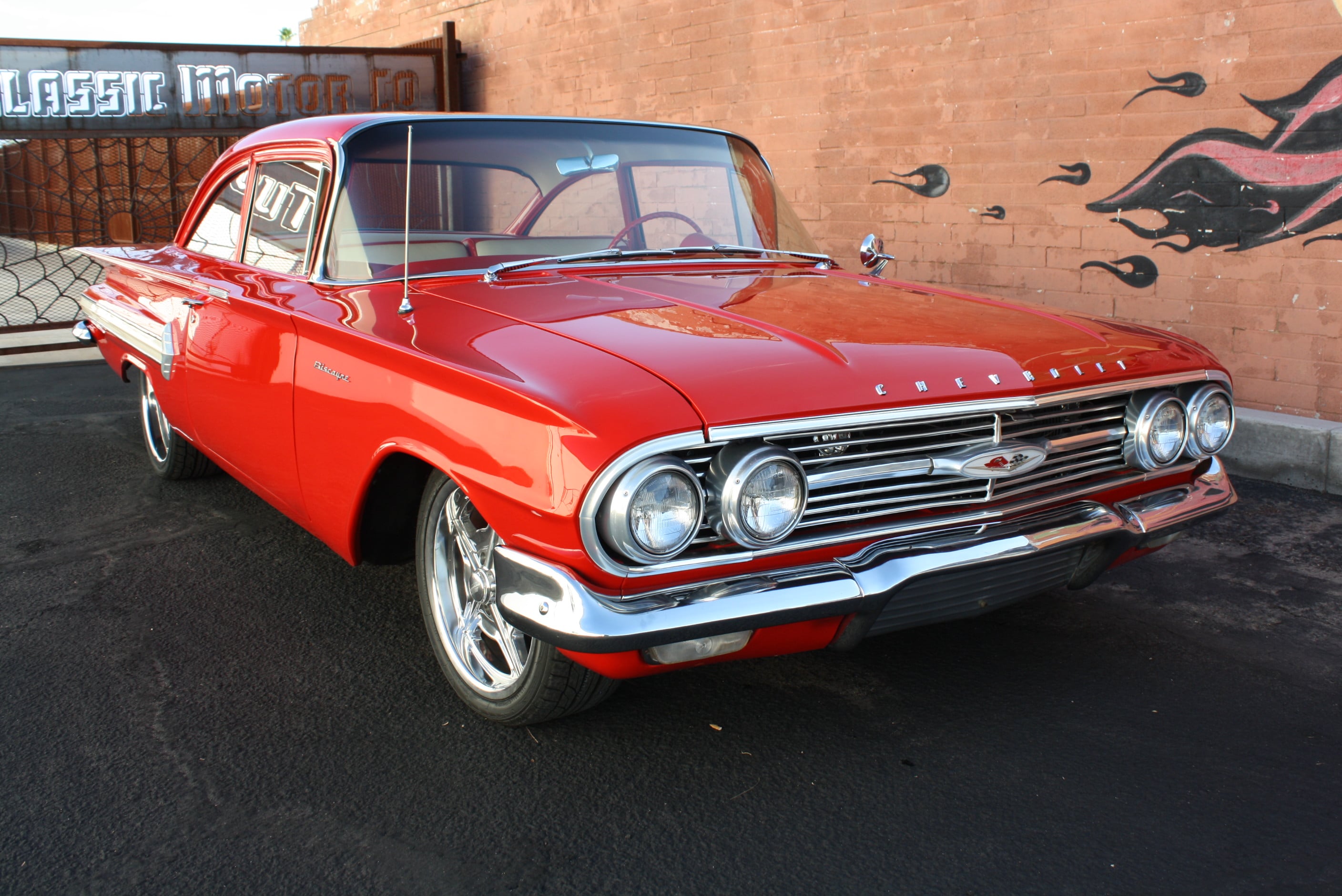 1960 Chevy Biscayne 348 Tri Power 4 Speed