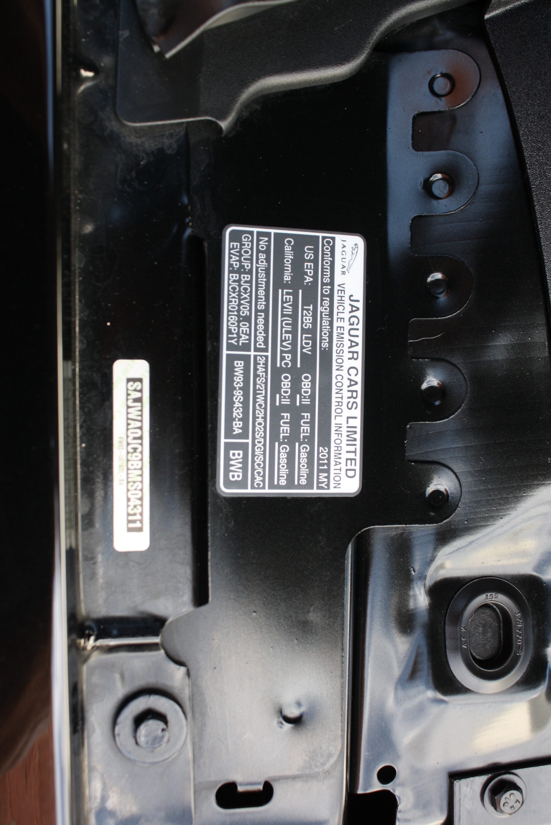 2011 Jaguar XFR with 5500 miles since new