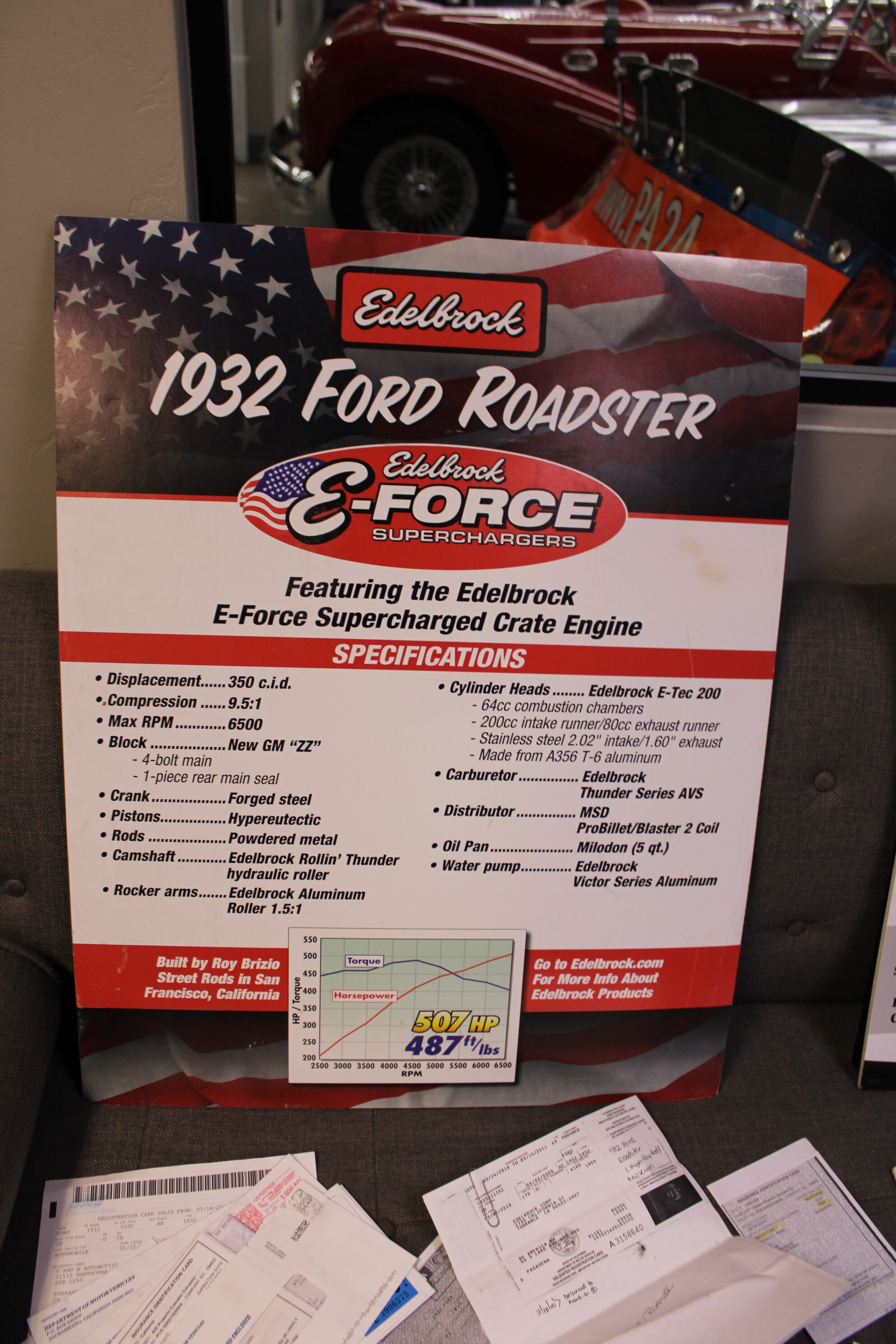 The ex “Vic Edelbrock” 1932 Ford Roadster