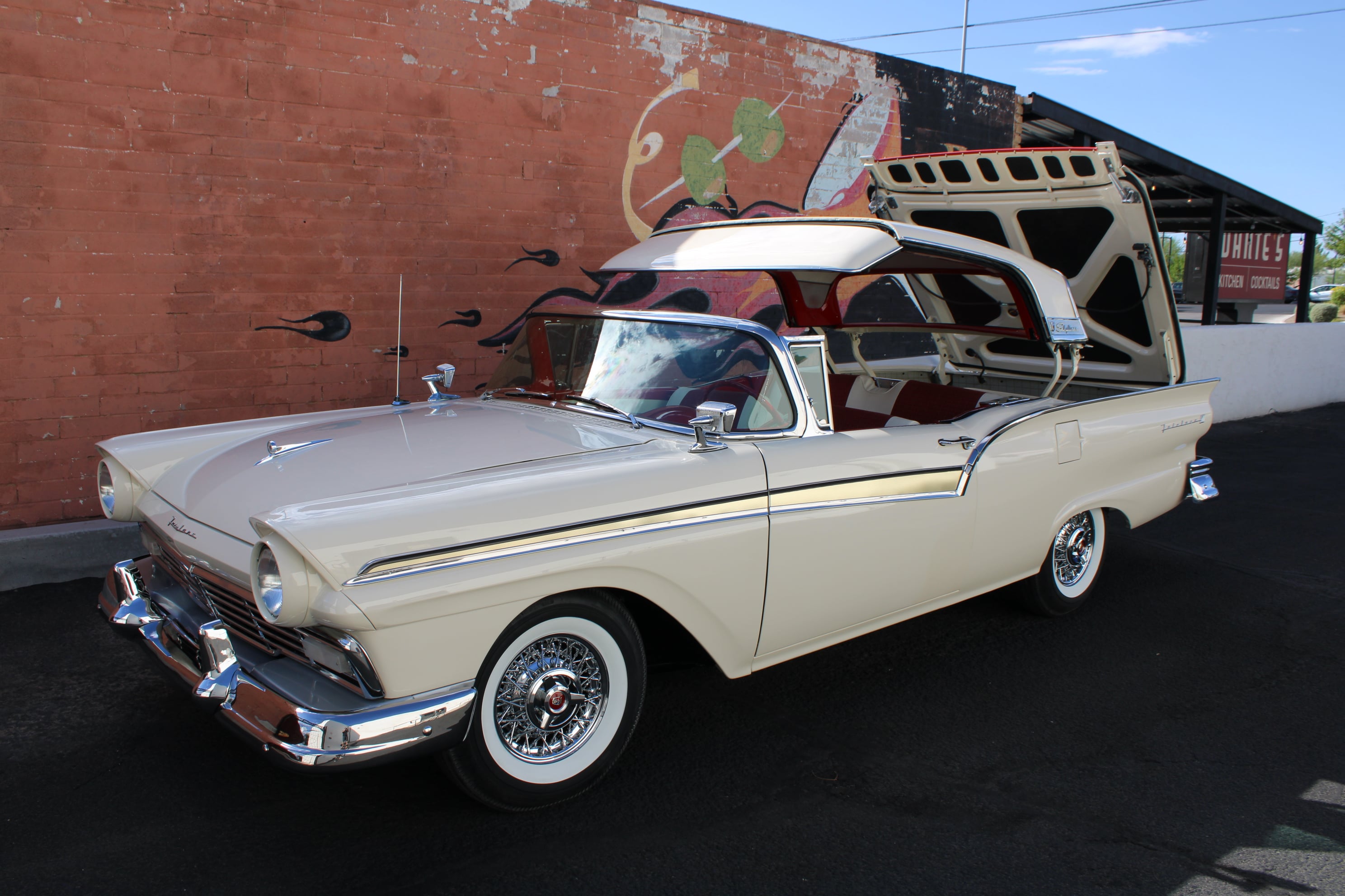 1957 Ford F Code Supercharged Fairlane 500 Retractable 1 of 19 produced