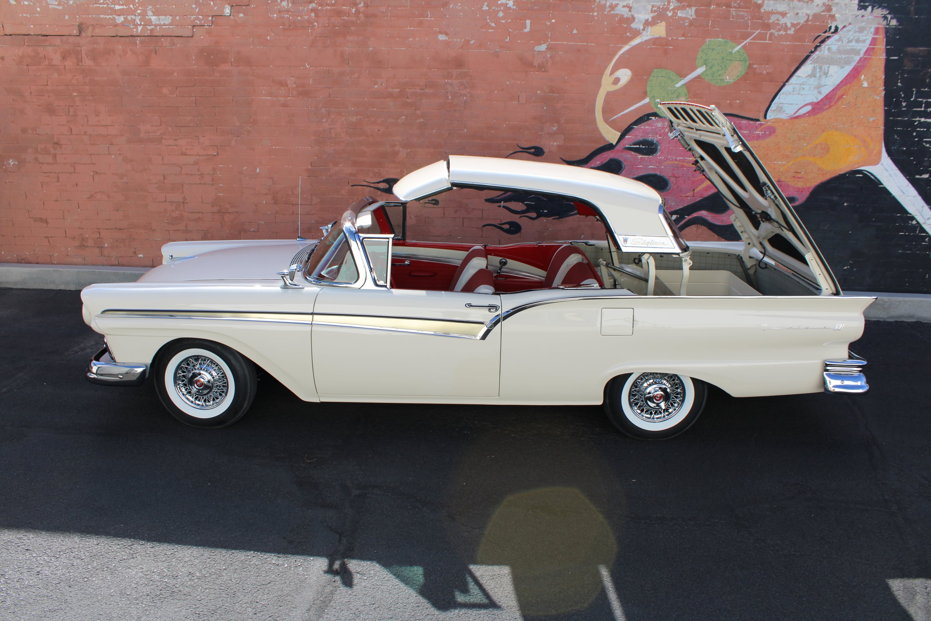 1957 Ford F Code Supercharged Fairlane 500 Retractable 1 of 19 produced