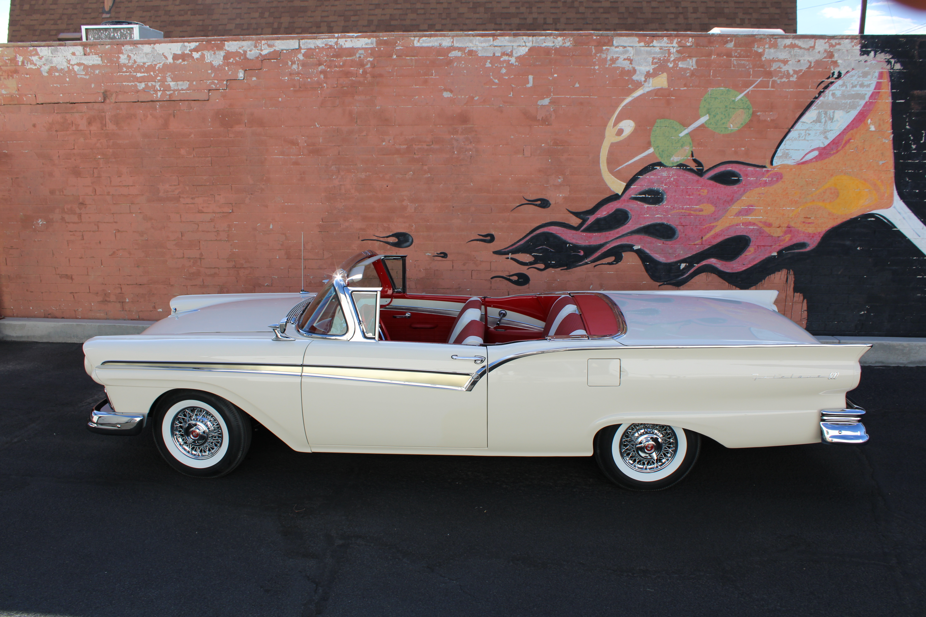 1957 Ford F Code Supercharged Fairlane 500 Retractable 1 of 19 produced