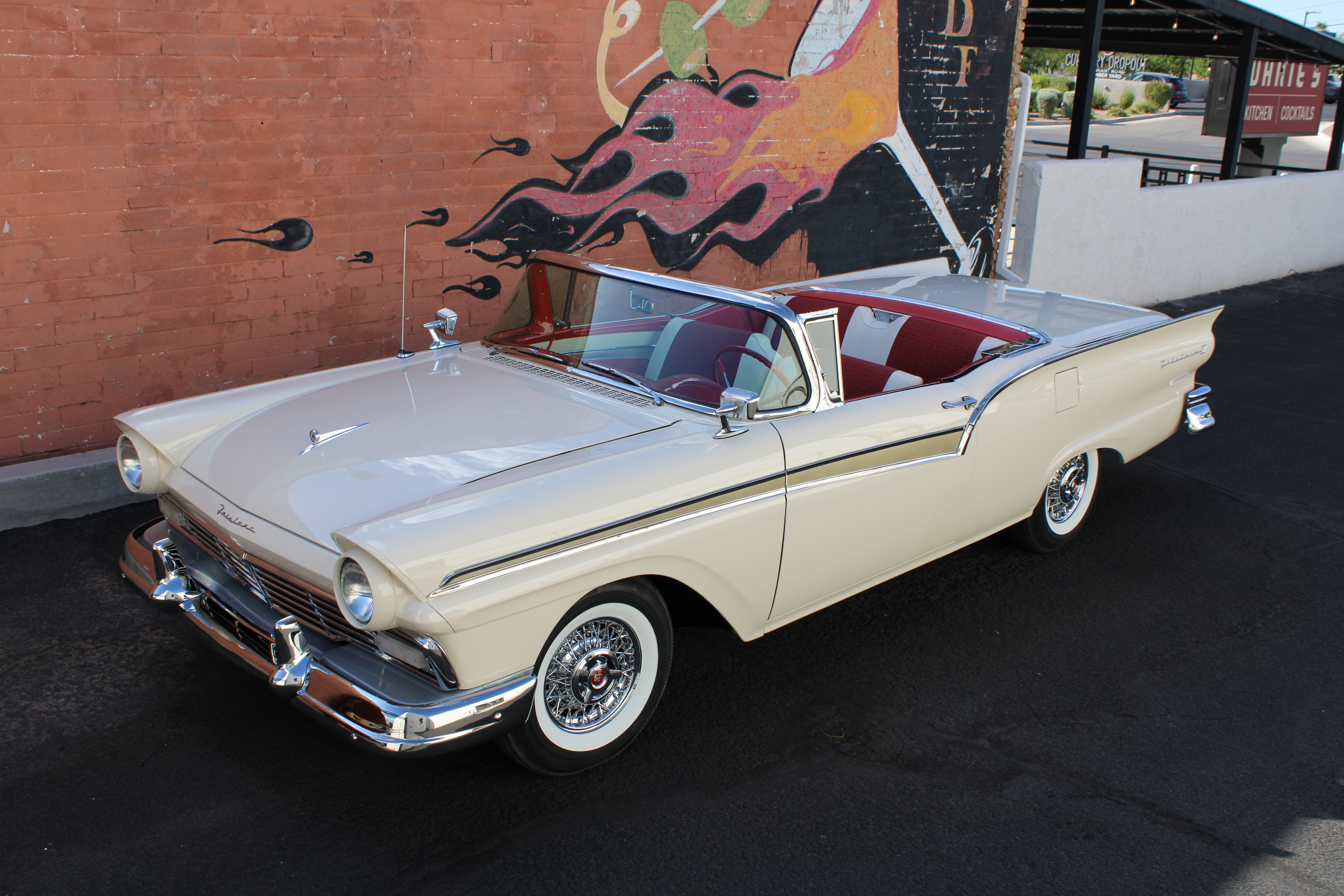 1957 Ford F Code Supercharged Fairlane 500 Retractable 1 of 19 produced