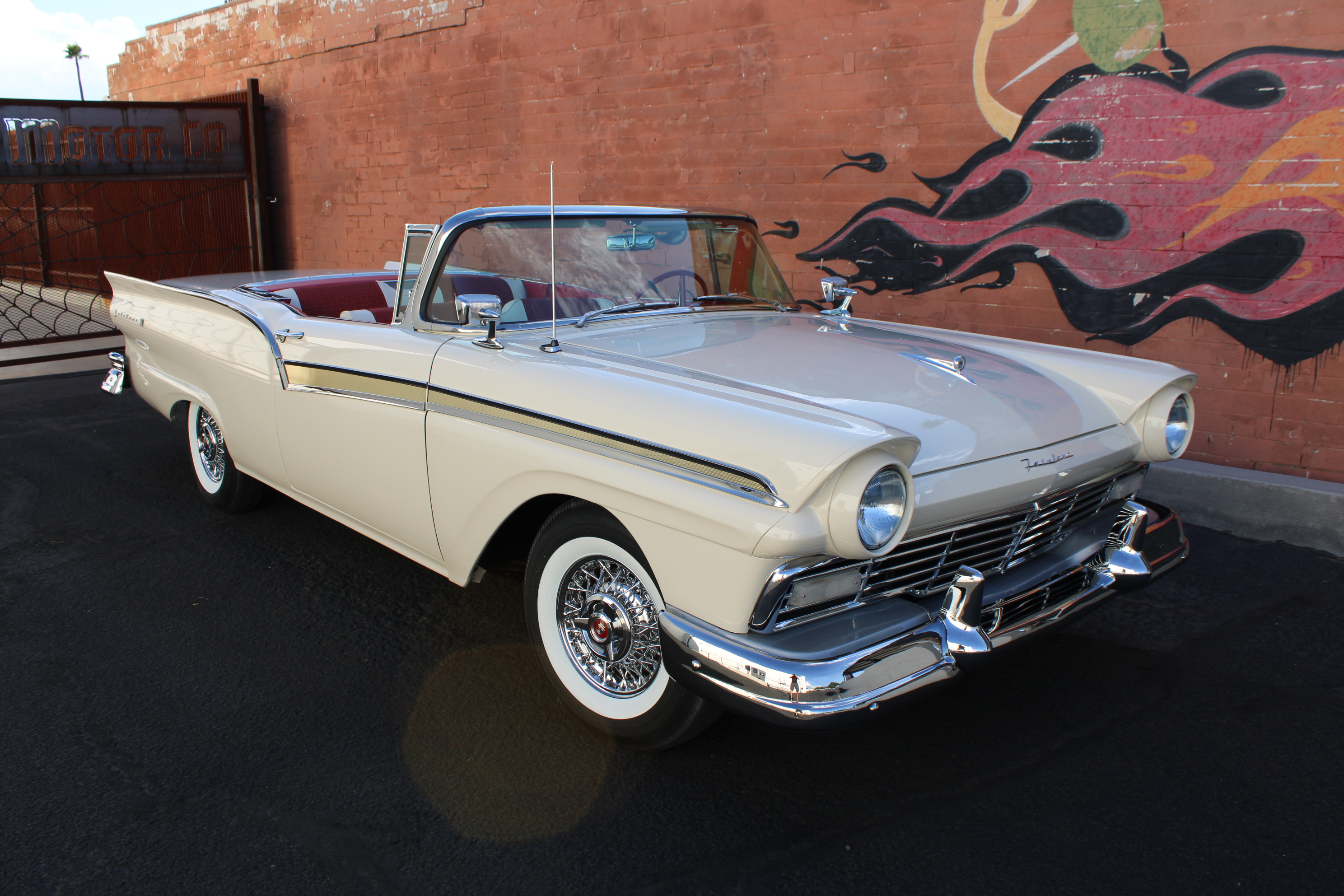 1957 Ford F Code Supercharged Fairlane 500 Retractable 1 of 19 produced