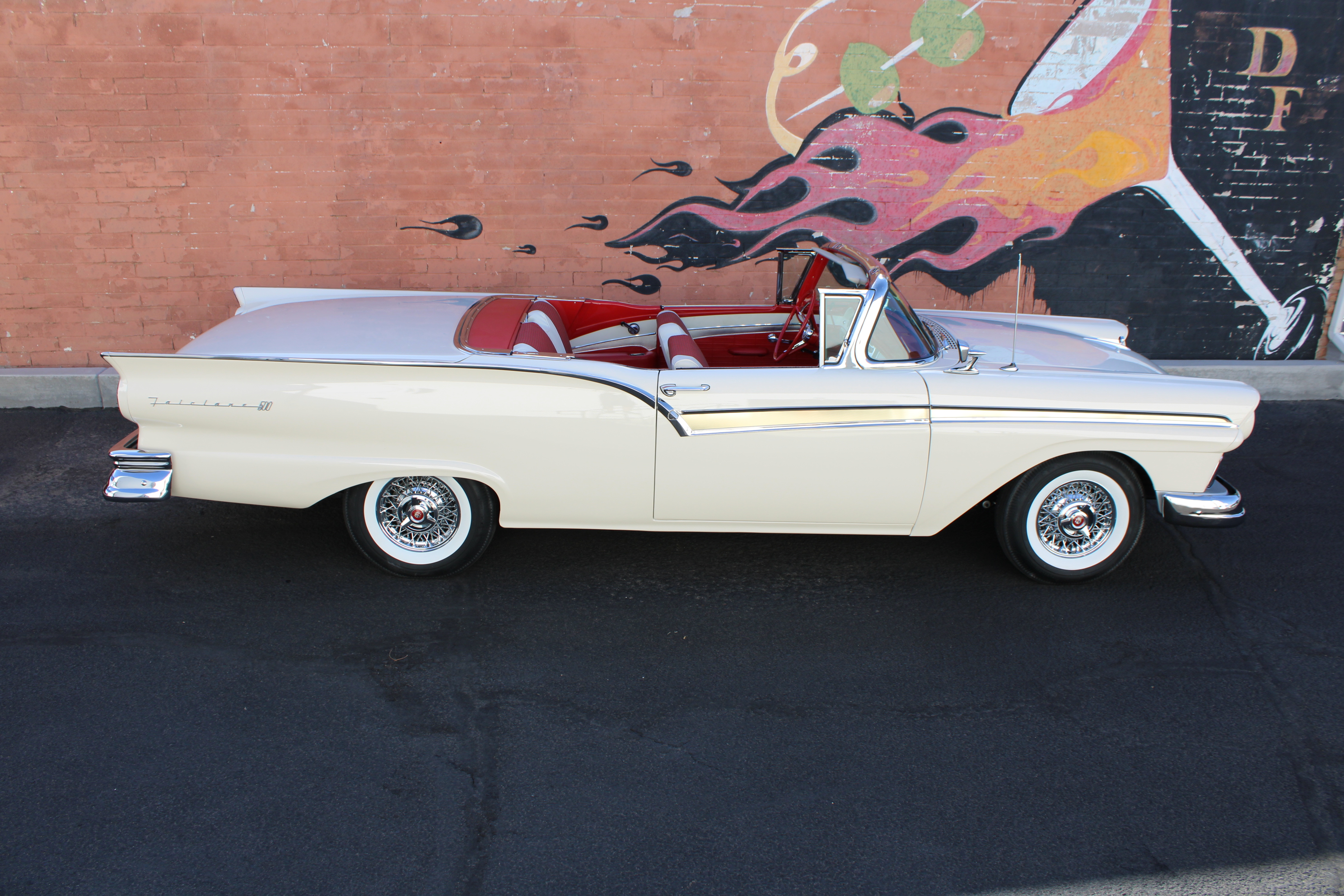 1957 Ford F Code Supercharged Fairlane 500 Retractable 1 of 19 produced