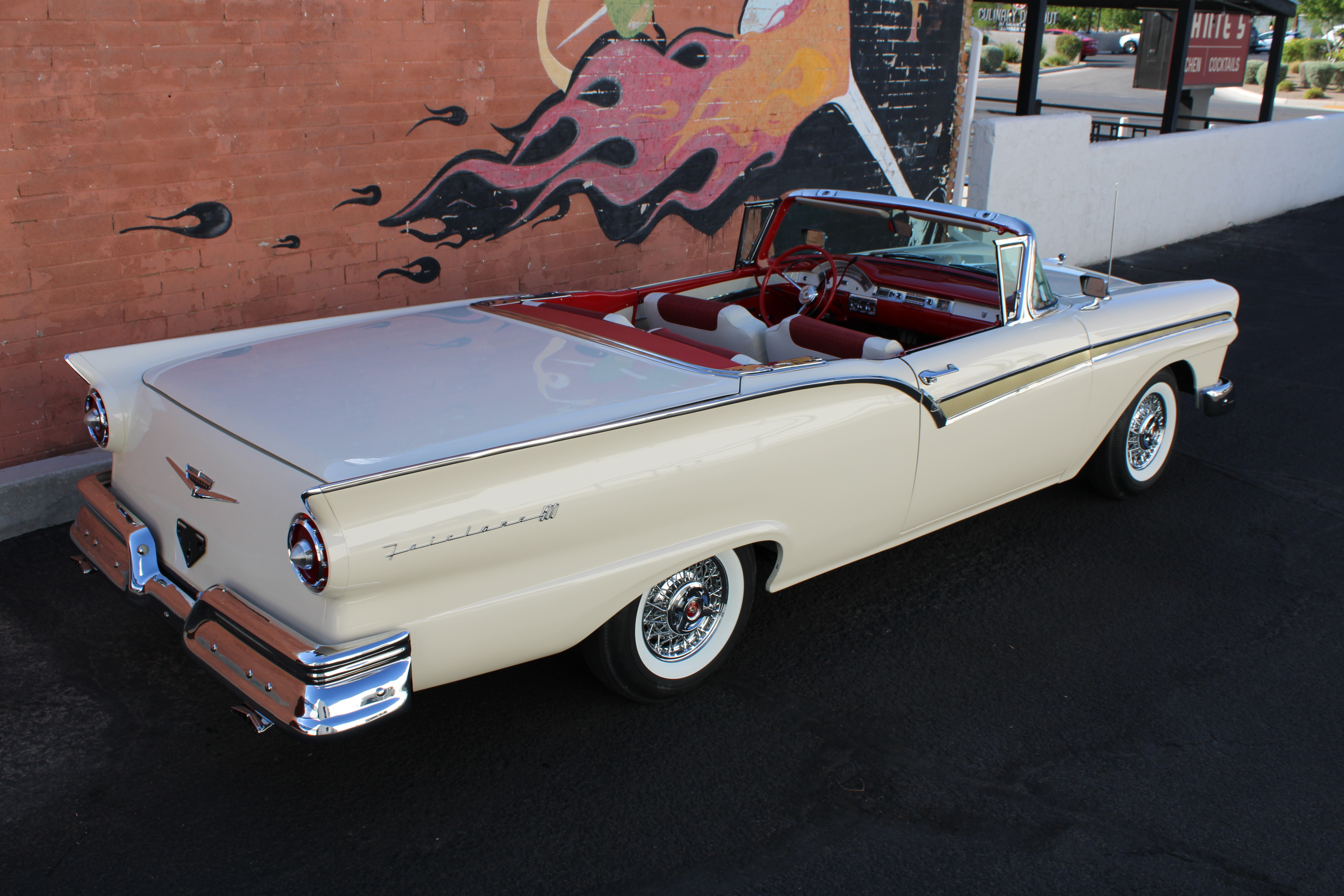 1957 Ford F Code Supercharged Fairlane 500 Retractable 1 of 19 produced