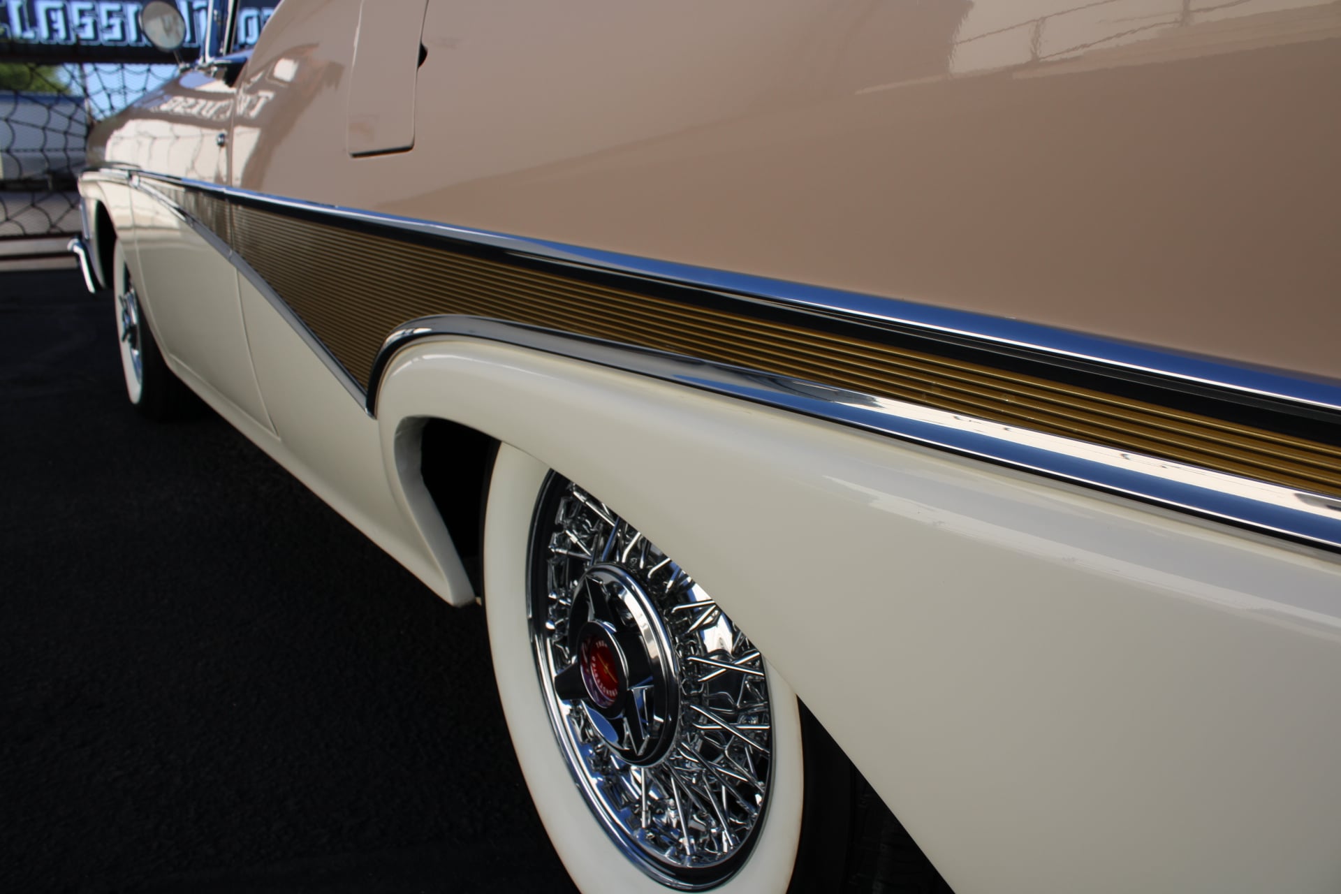 1958 Ford Fairlane 500 Skyliner Hardtop Convertible.