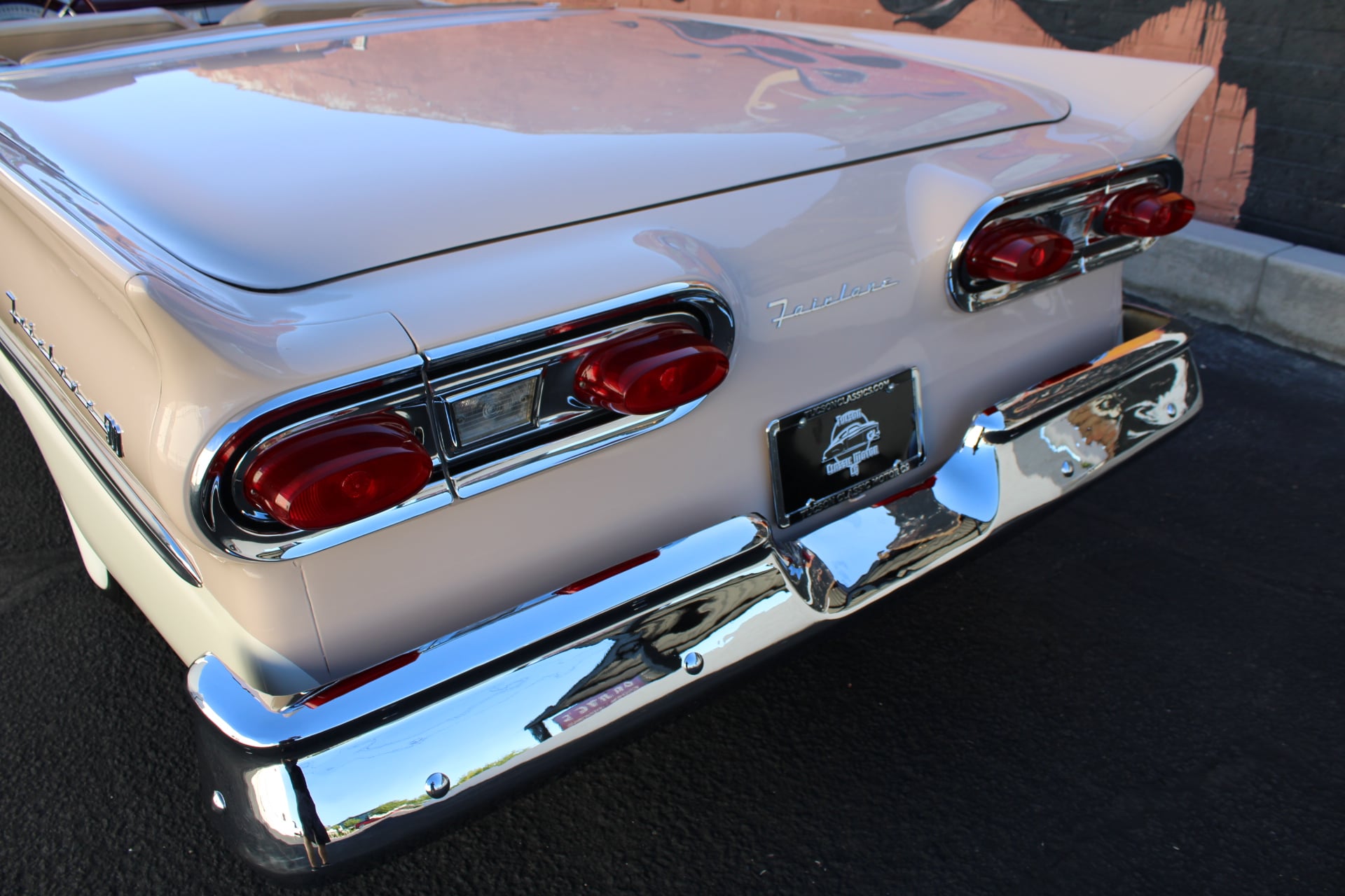 1958 Ford Fairlane 500 Skyliner Hardtop Convertible.
