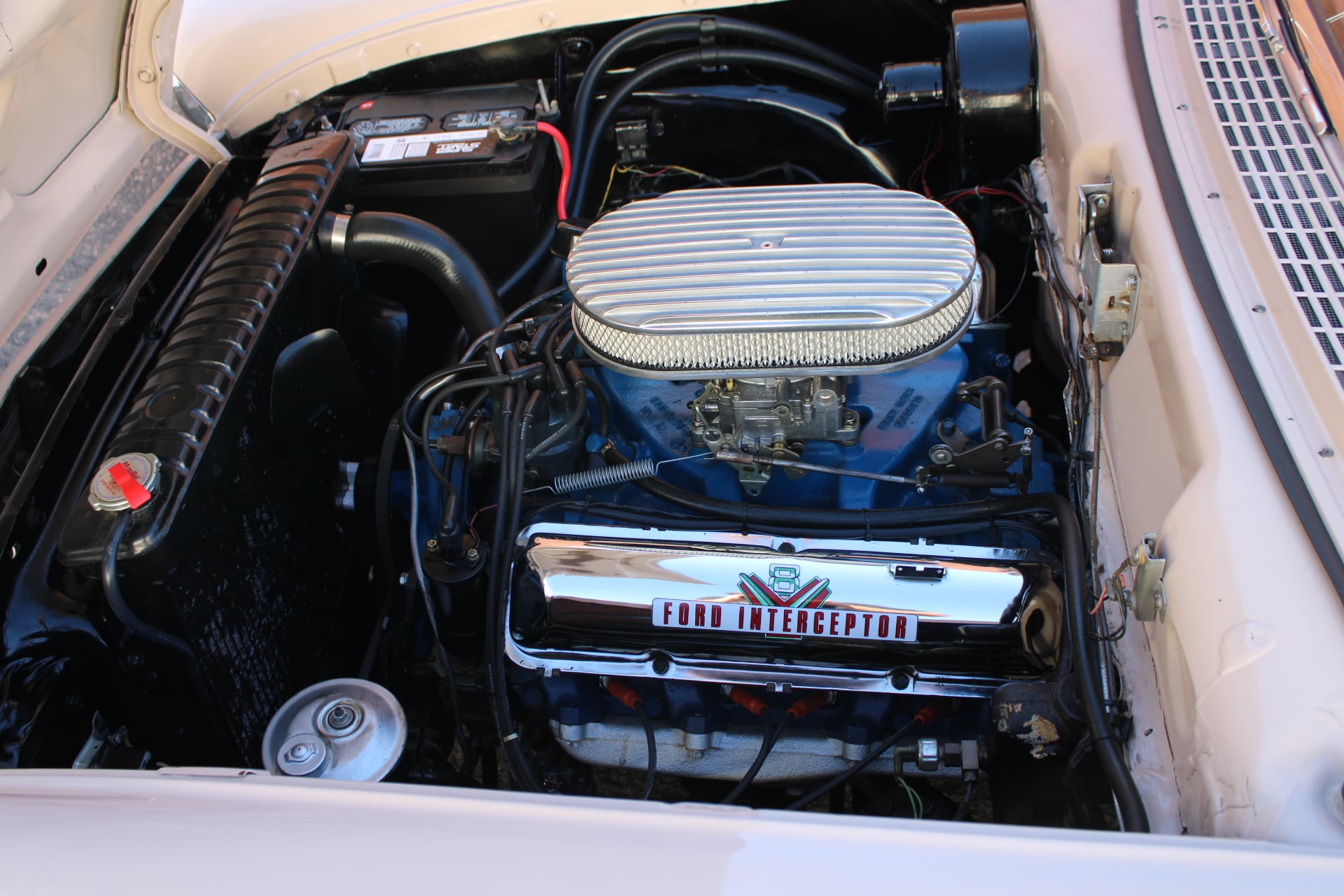 1958 Ford Fairlane 500 Skyliner Hardtop Convertible.
