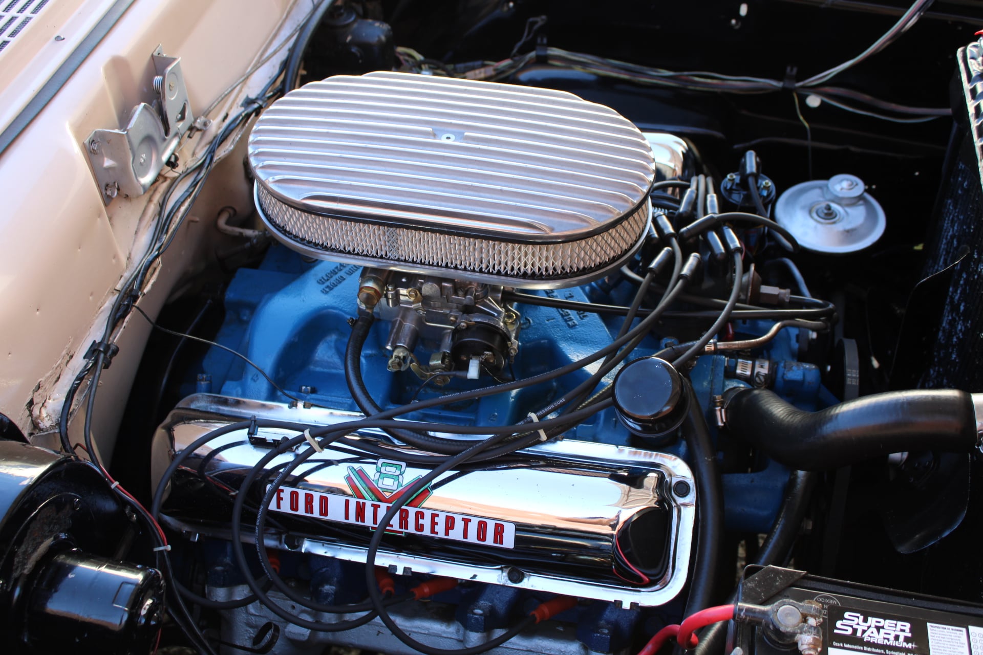 1958 Ford Fairlane 500 Skyliner Hardtop Convertible.