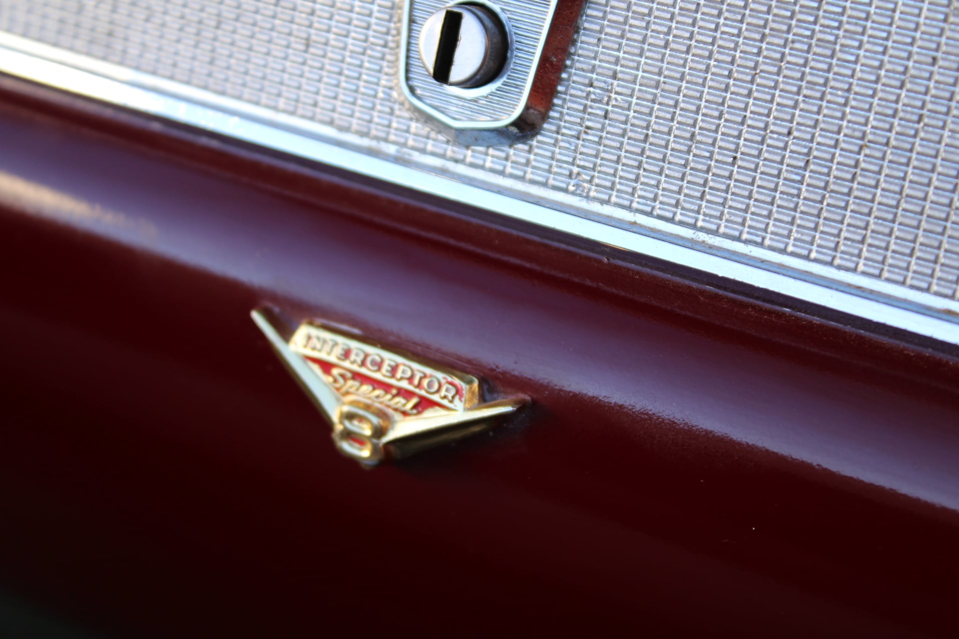 1958 Ford Fairlane 500 Skyliner Hardtop Convertible.