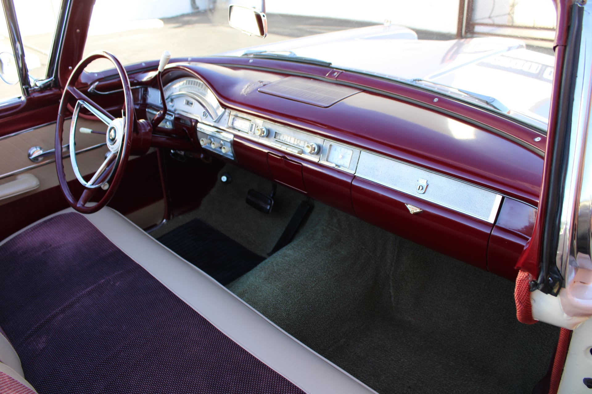 1958 Ford Fairlane 500 Skyliner Hardtop Convertible.