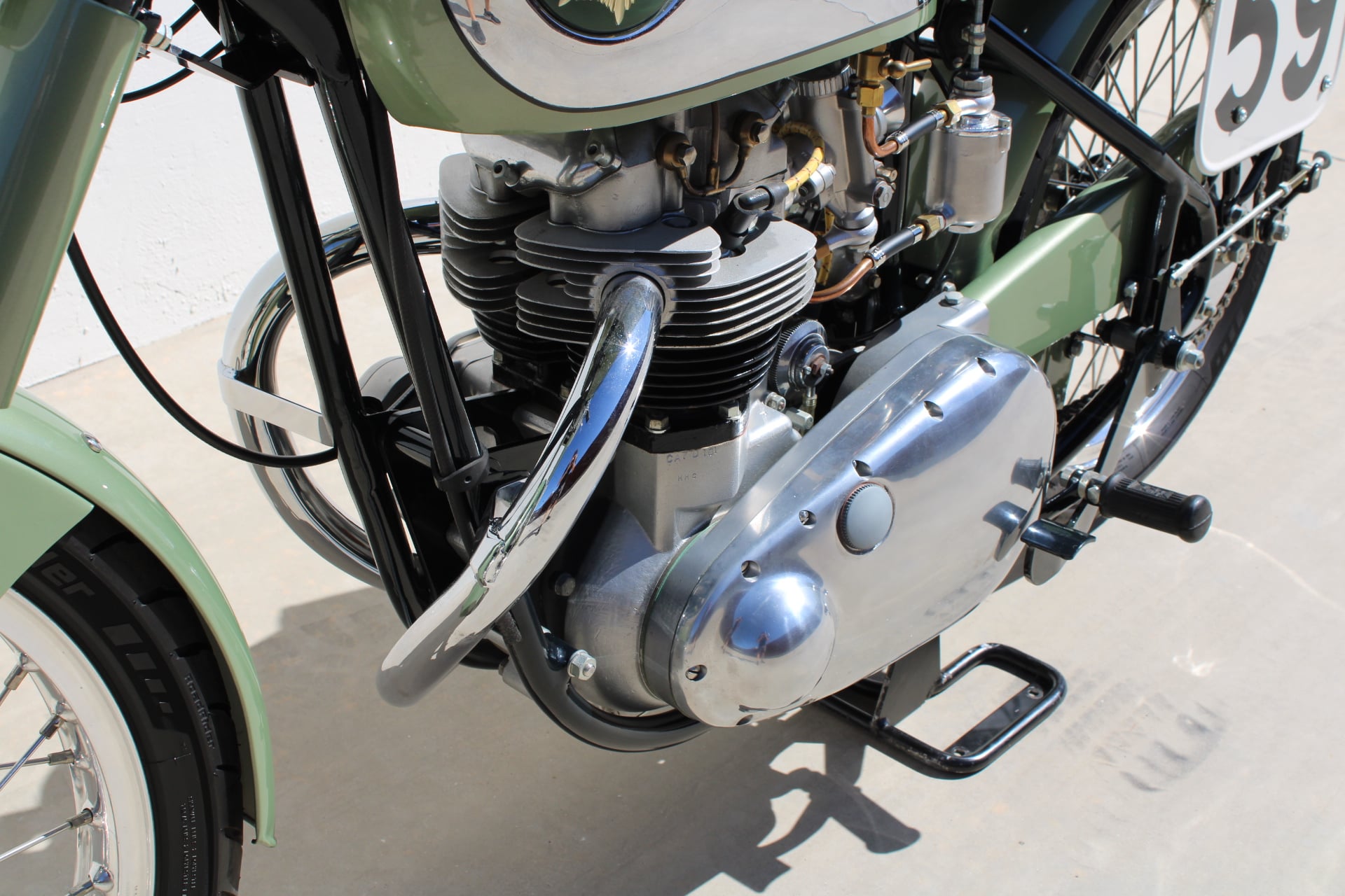1954 BSA A7 Shooting Star Daytona Race Bike