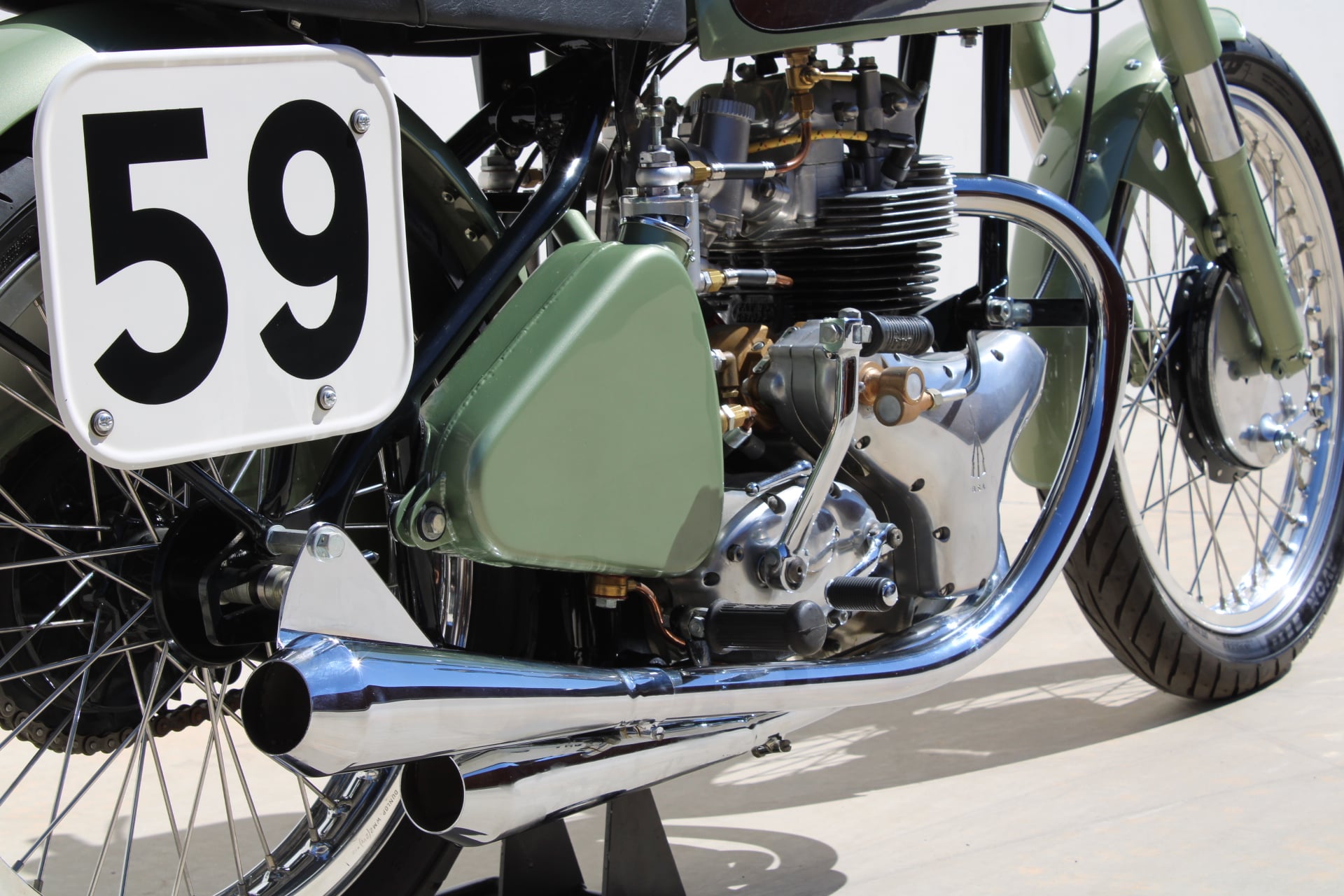1954 BSA A7 Shooting Star Daytona Race Bike