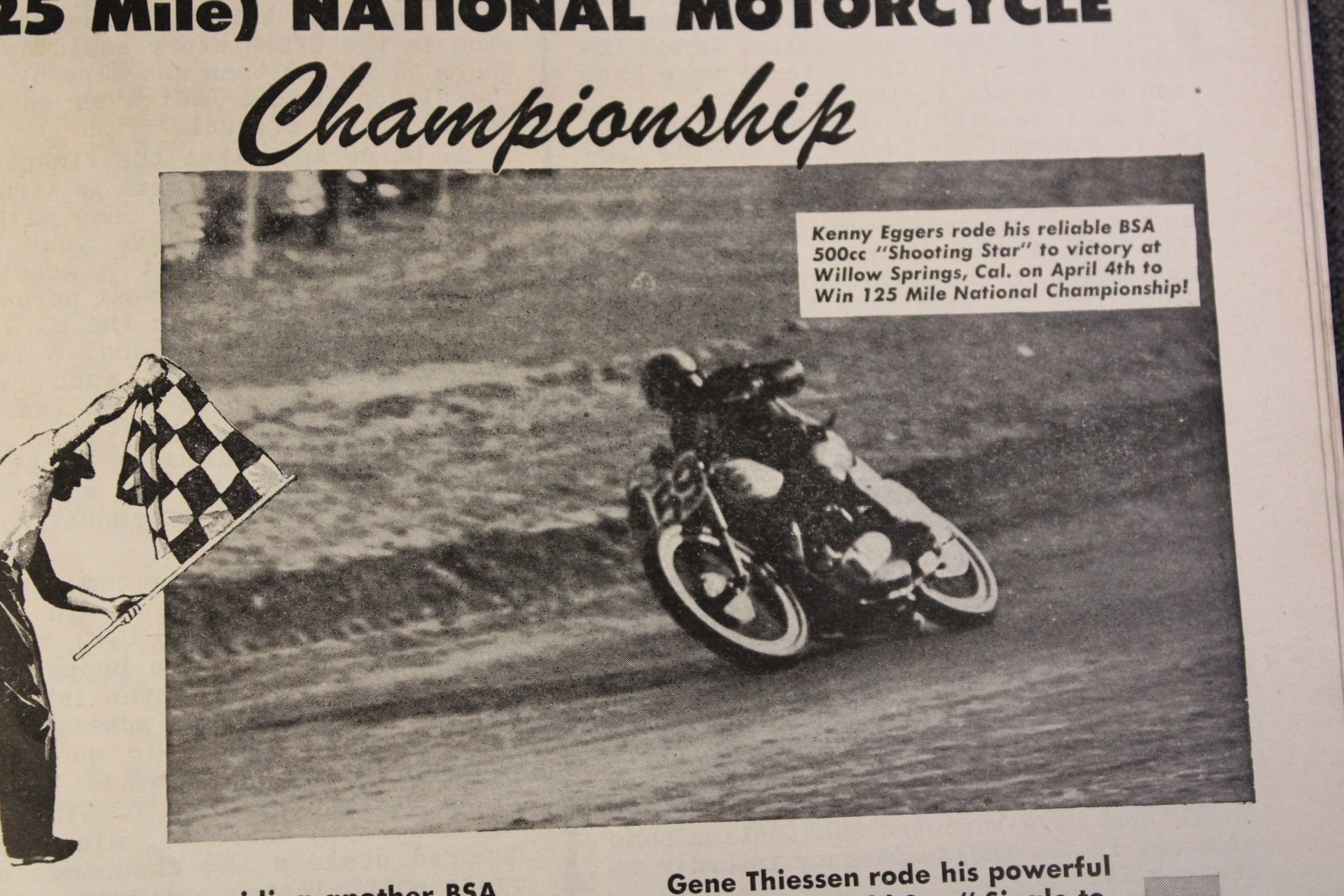 1954 BSA A7 Shooting Star Daytona Race Bike