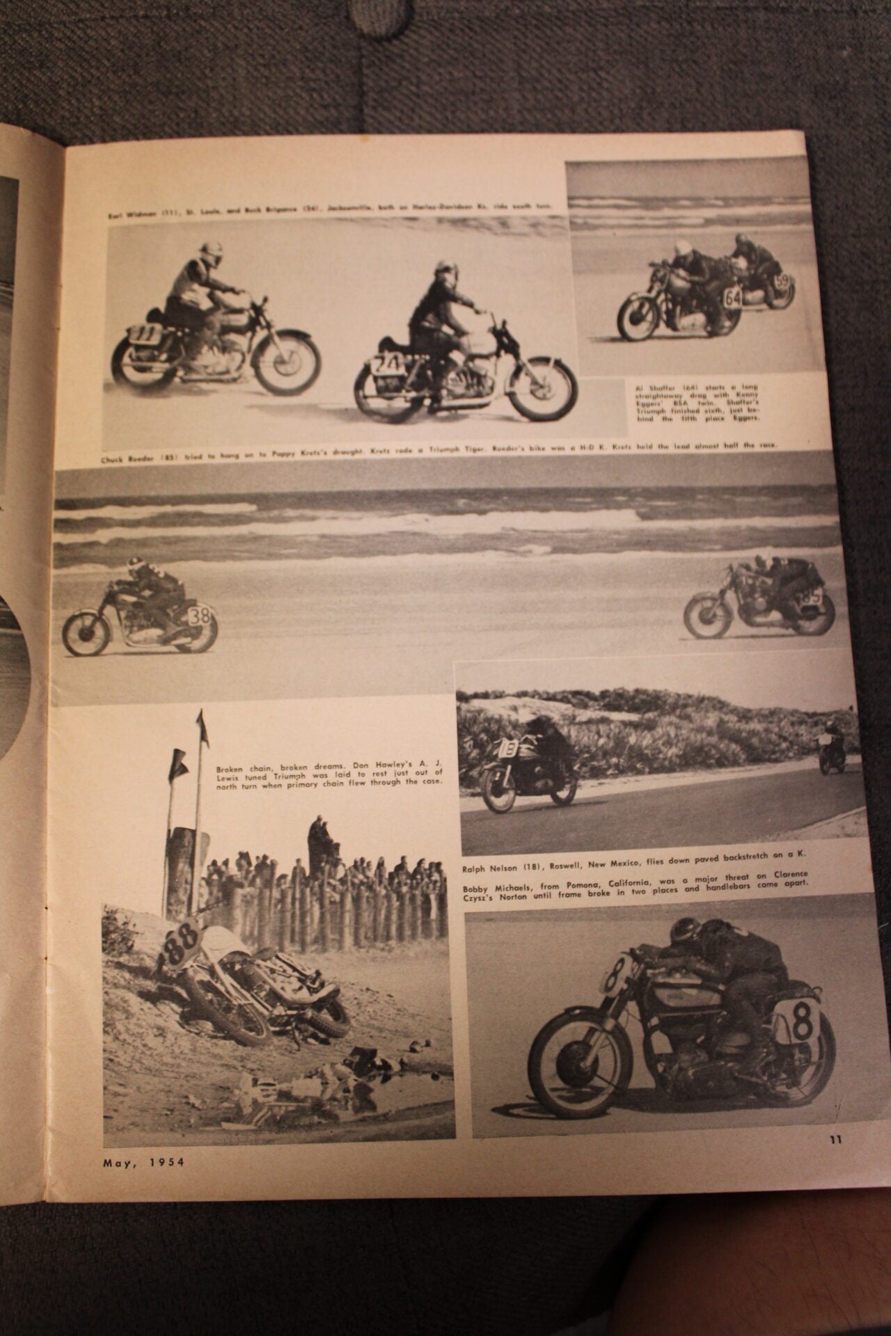 1954 BSA A7 Shooting Star Daytona Race Bike