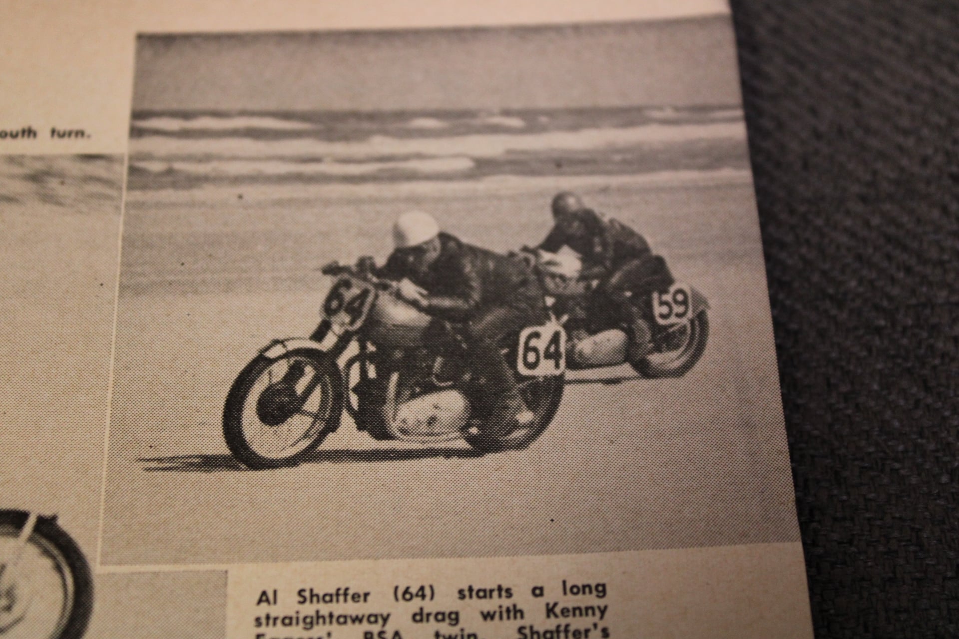 1954 BSA A7 Shooting Star Daytona Race Bike
