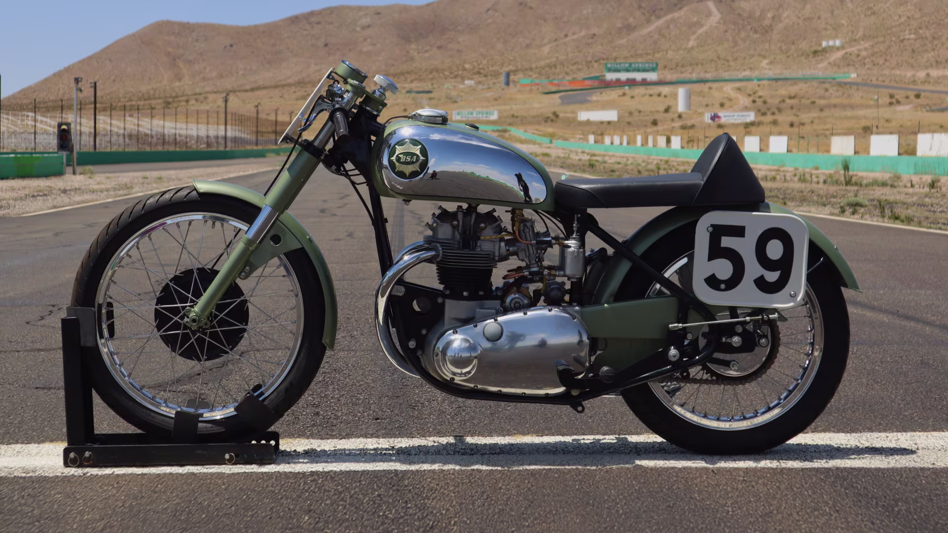 1954 BSA A7 Shooting Star Daytona Race Bike