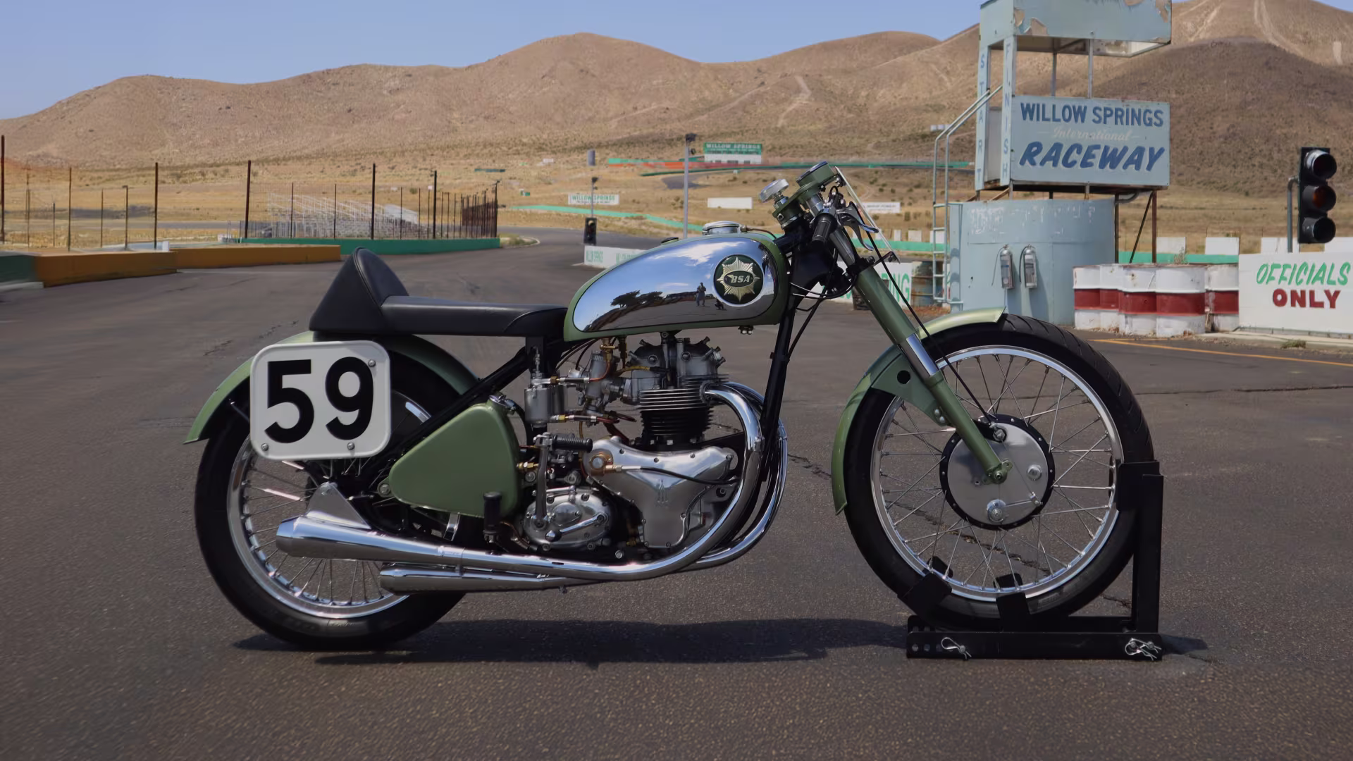 1954 BSA A7 Shooting Star Daytona Race Bike