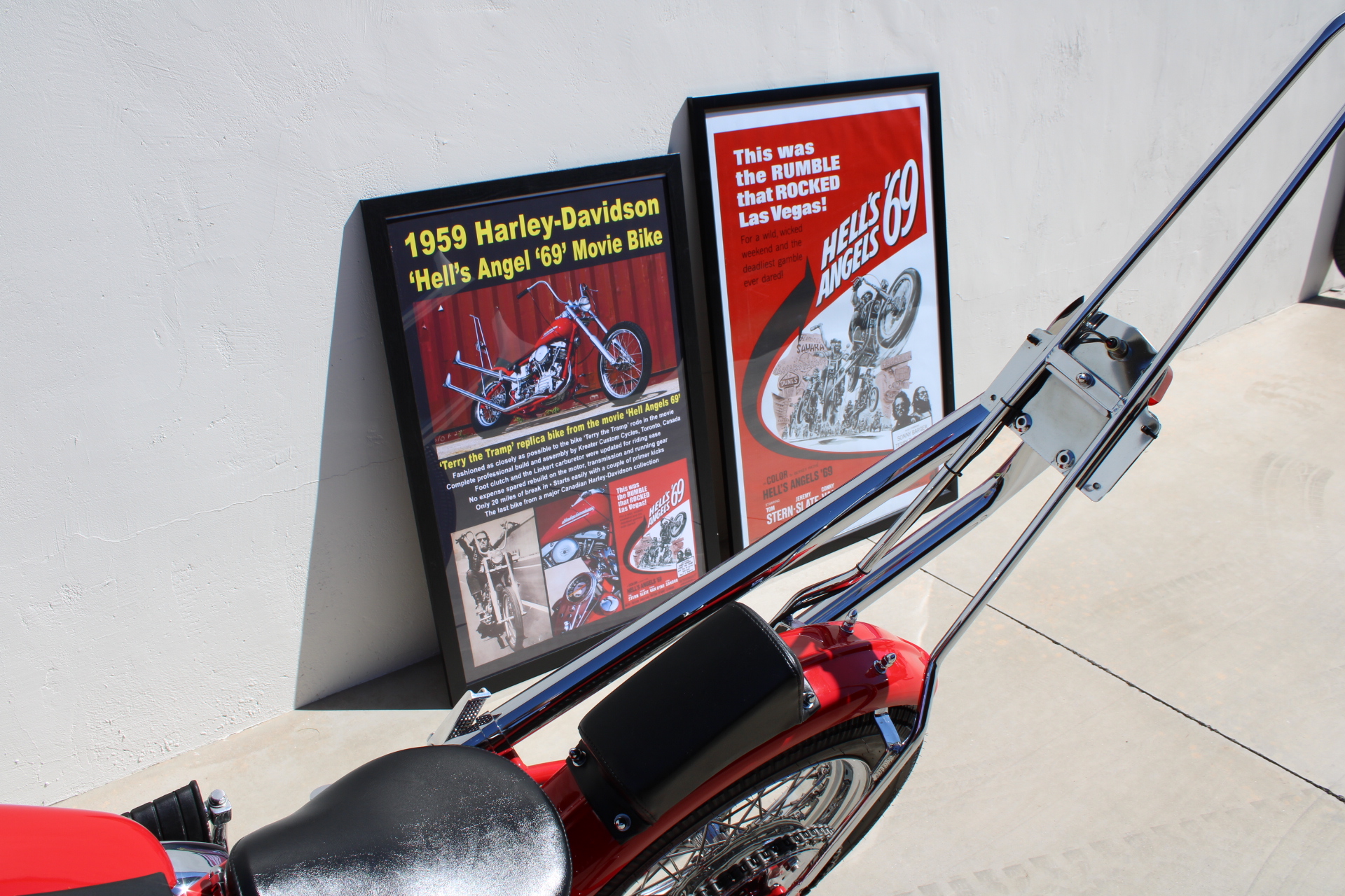 1959 Harley Davidson “Hells Angels 69” Movie Bike