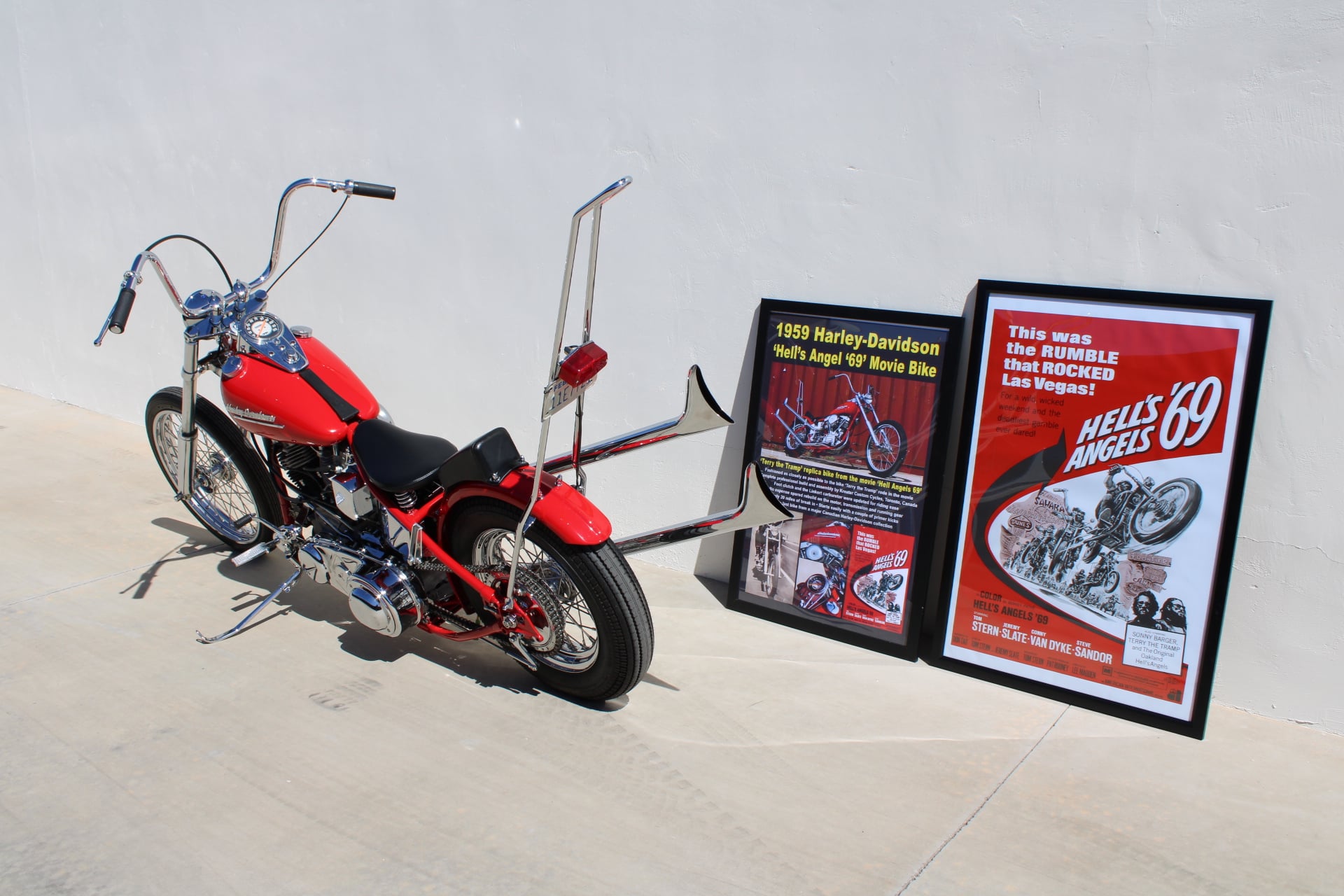 1959 Harley Davidson “Hells Angels 69” Movie Bike