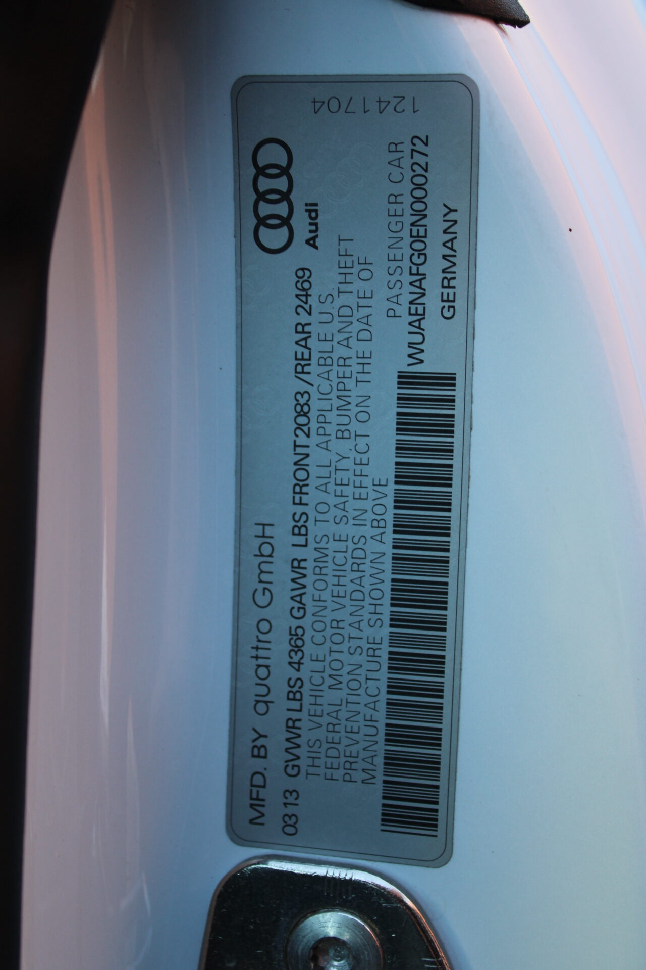 2014 Audi R8 S-Tronic V10