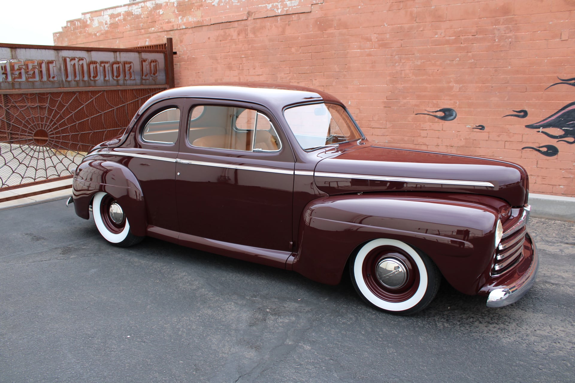 1946 Ford Coupe Blown H&H Flathead