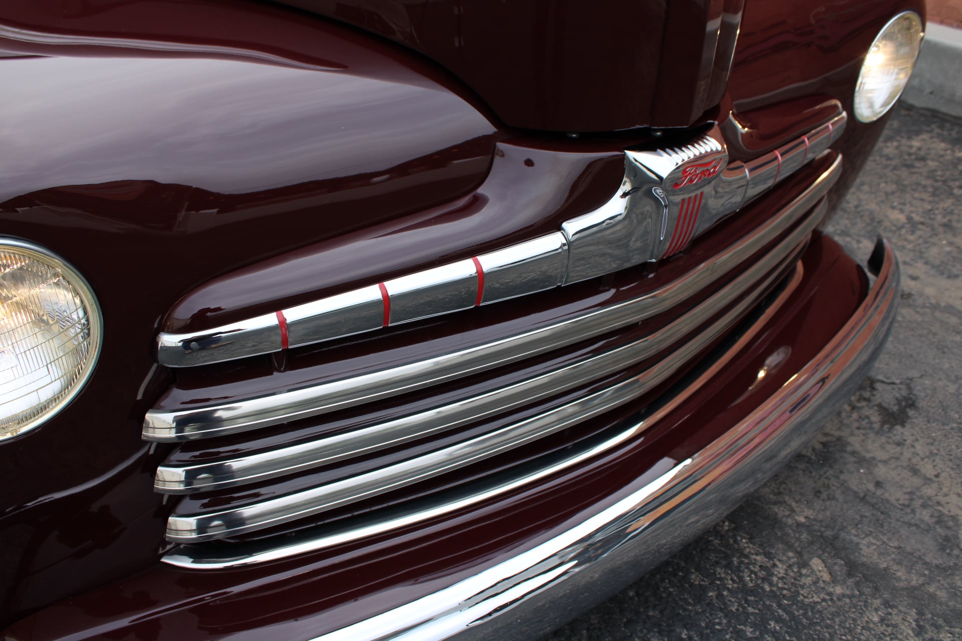 1946 Ford Coupe Blown H&H Flathead