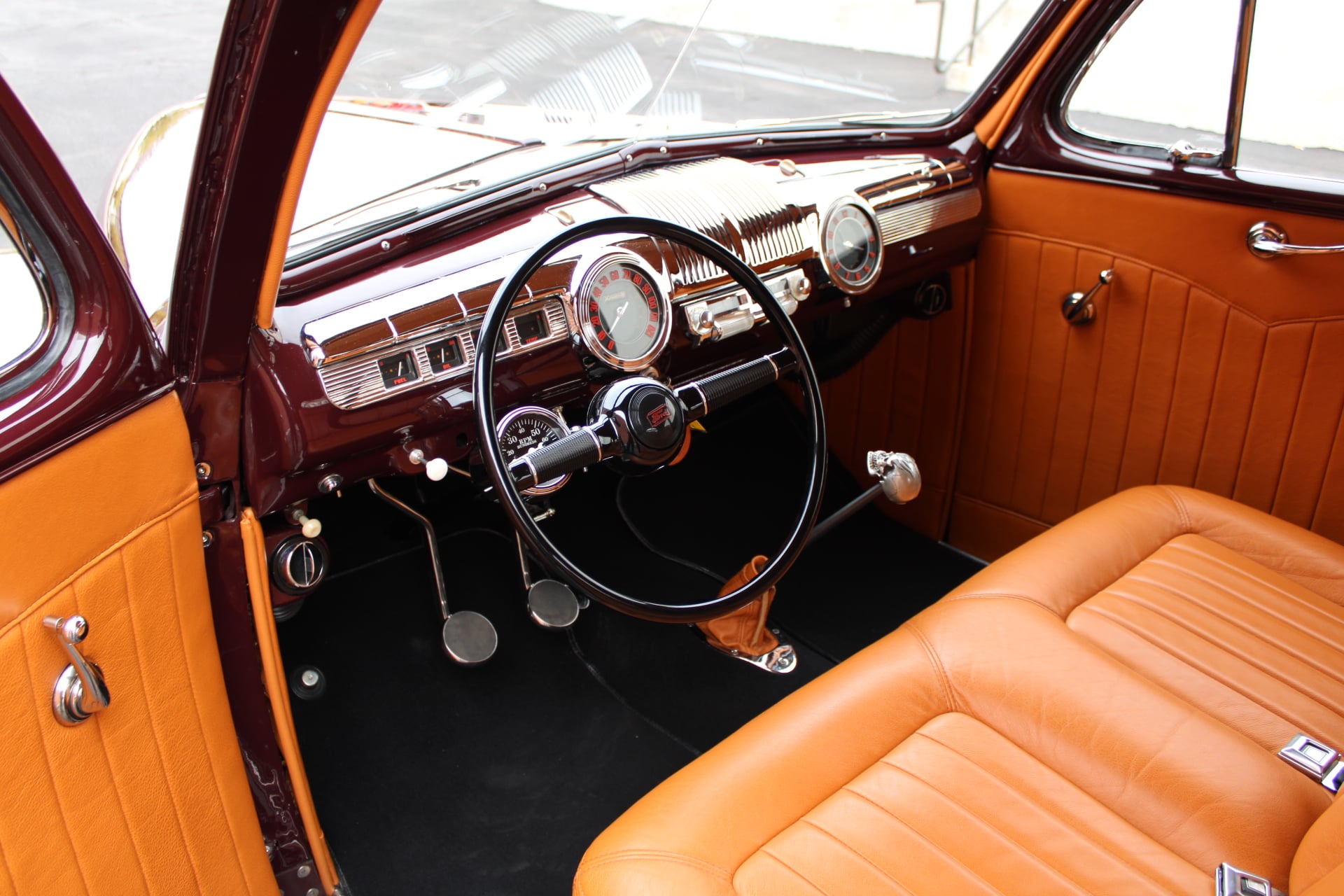 1946 Ford Coupe Blown H&H Flathead