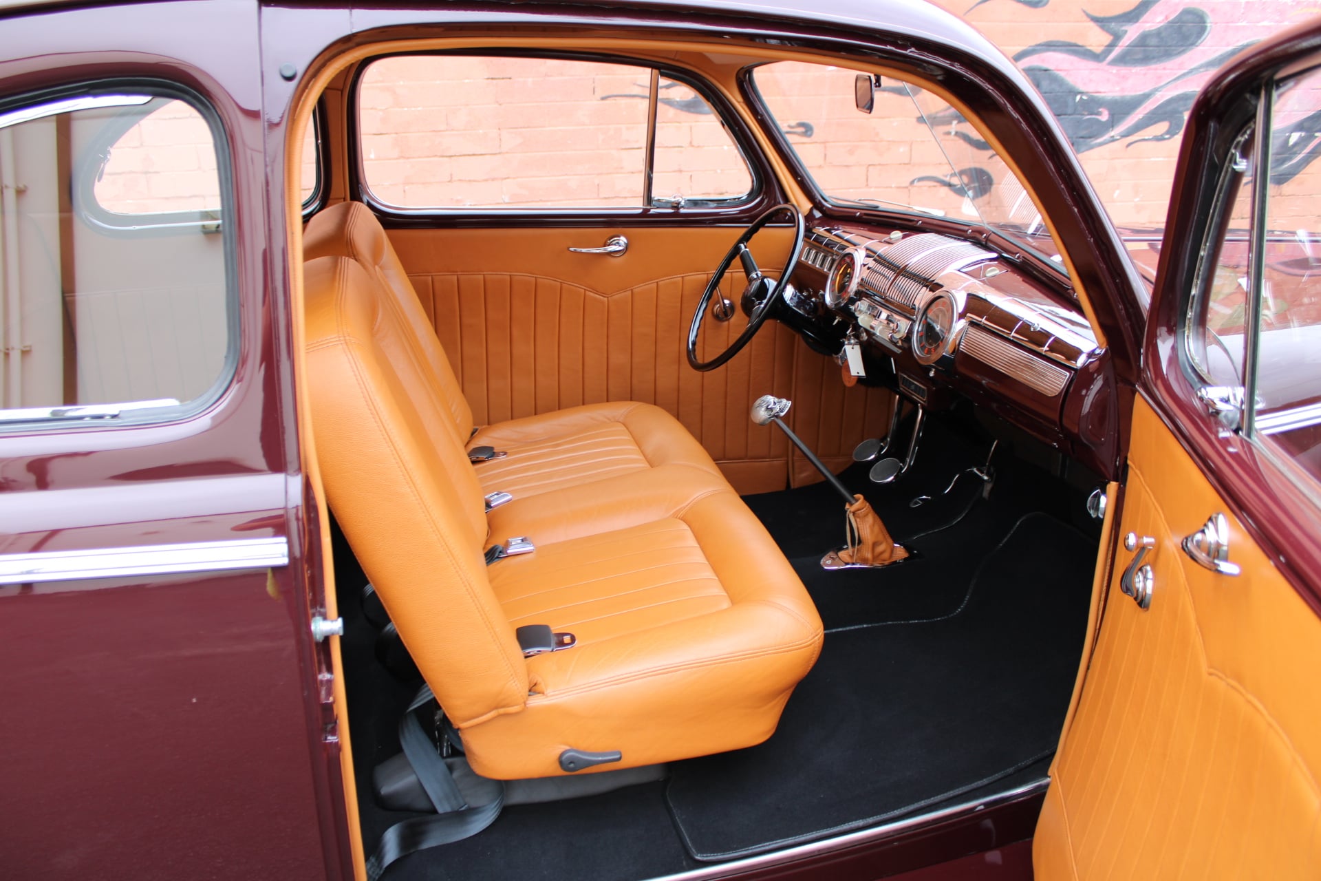 1946 Ford Coupe Blown H&H Flathead