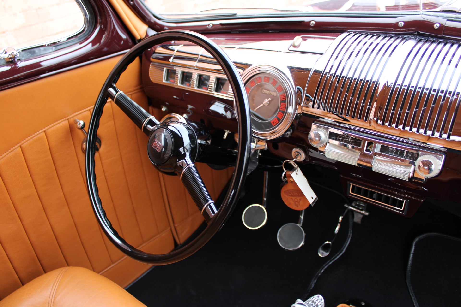 1946 Ford Coupe Blown H&H Flathead