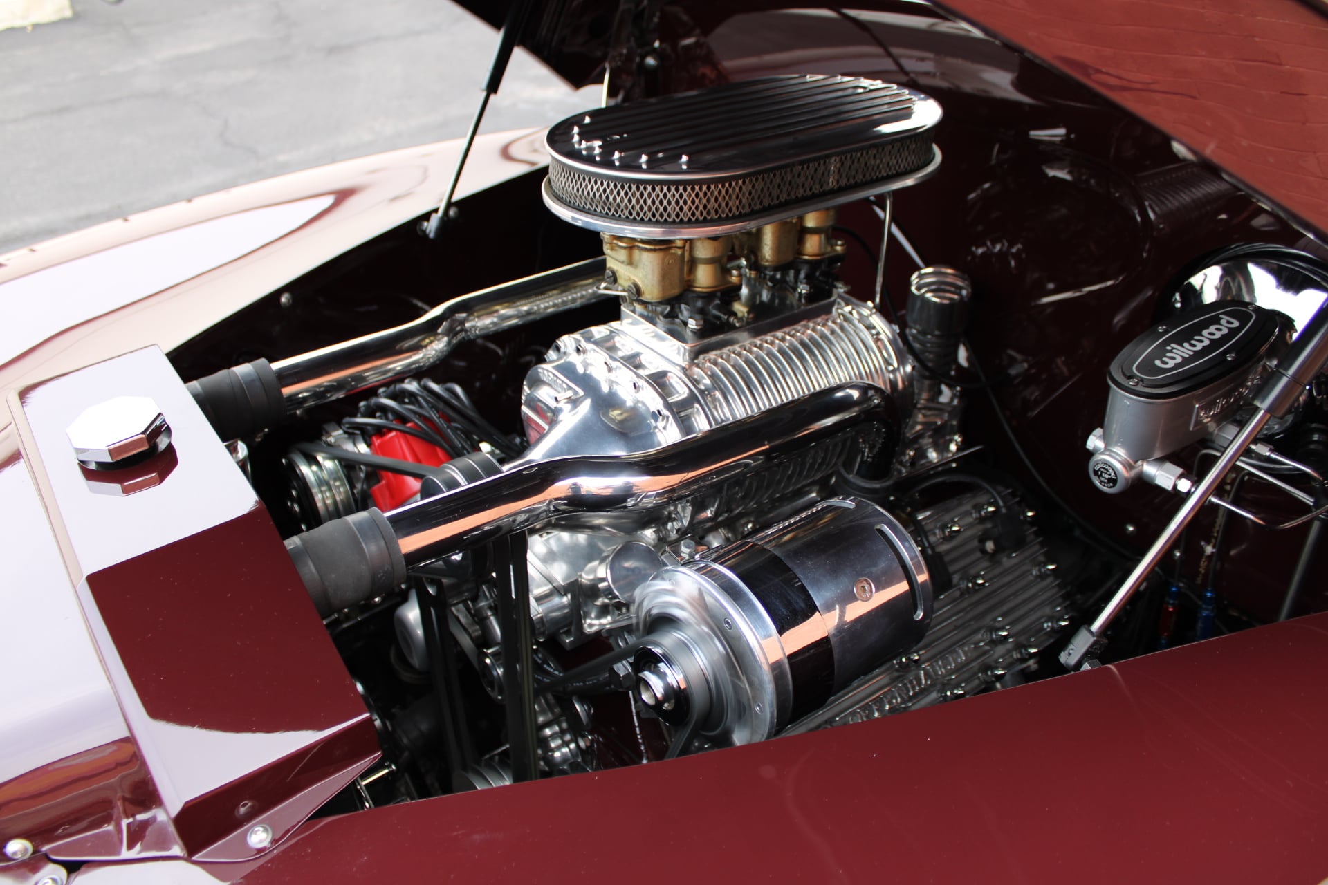 1946 Ford Coupe Blown H&H Flathead
