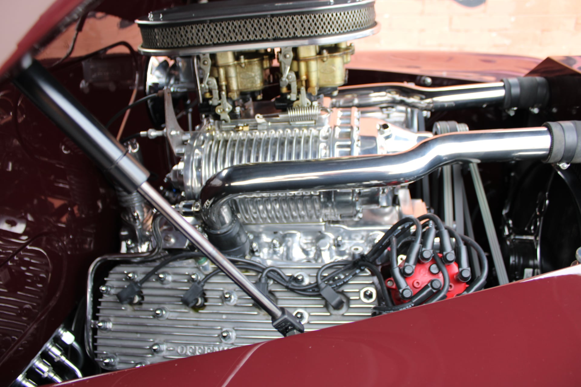 1946 Ford Coupe Blown H&H Flathead
