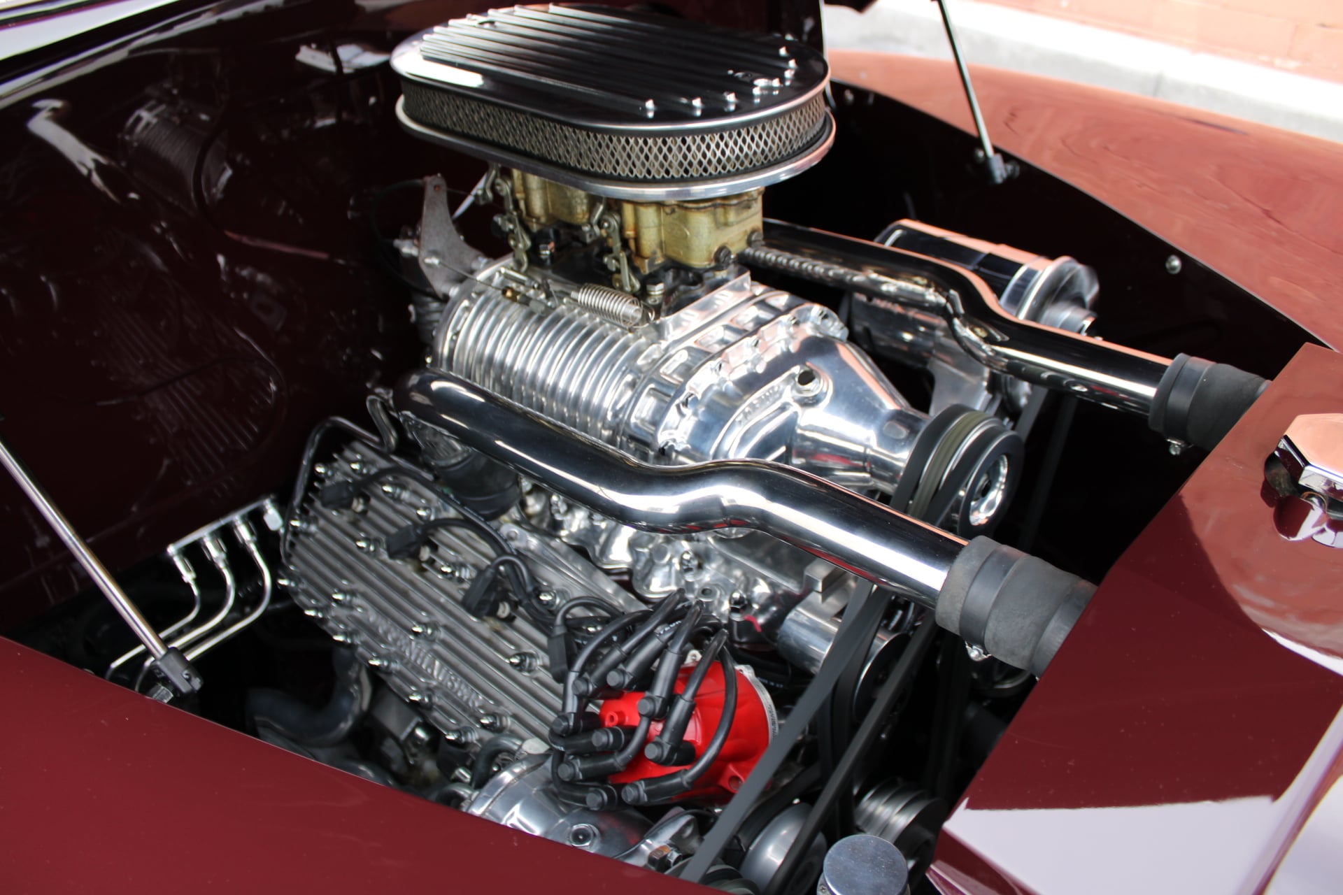 1946 Ford Coupe Blown H&H Flathead