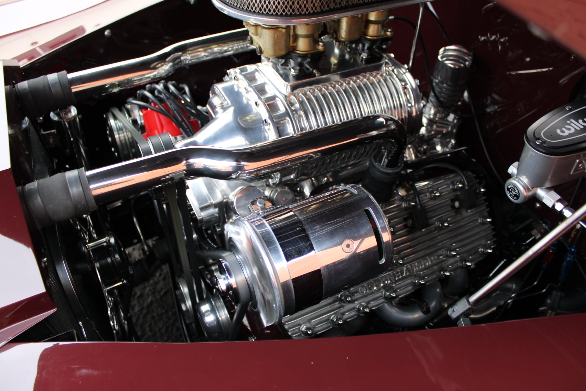 1946 Ford Coupe Blown H&H Flathead