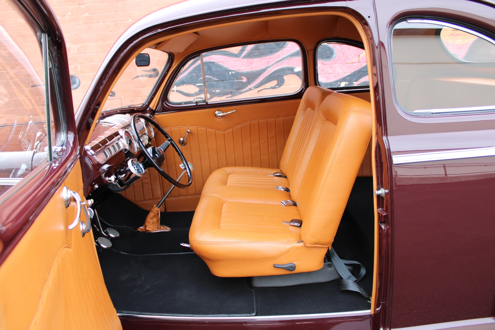1946 Ford Coupe Blown H&H Flathead