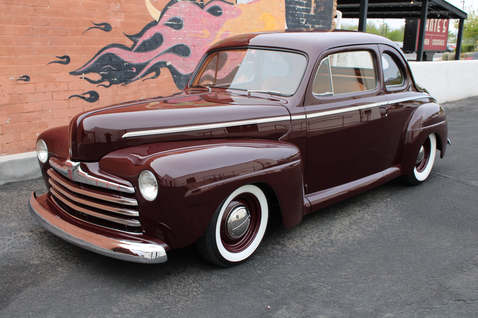 1946 Ford Coupe Blown H&H Flathead