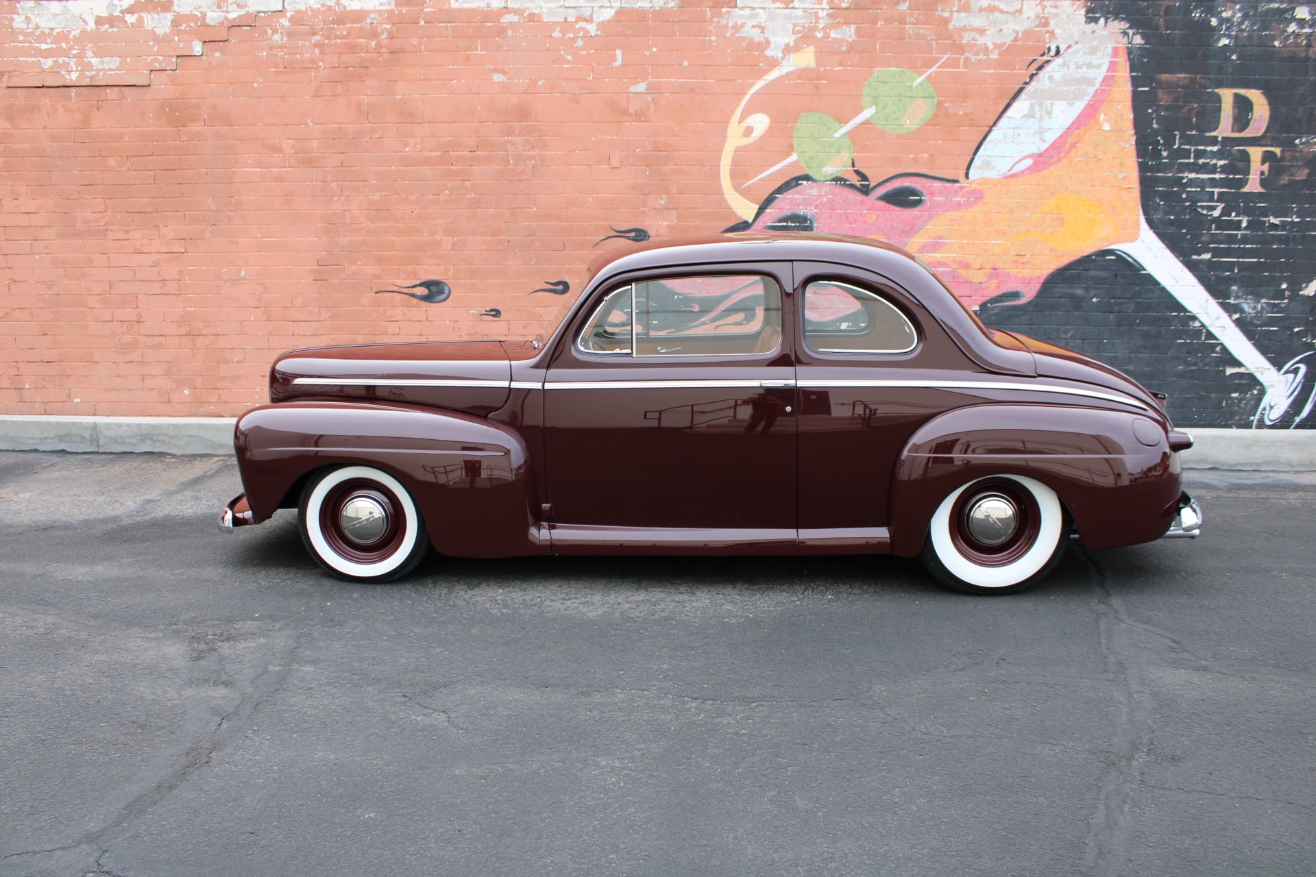 1946 Ford Coupe Blown H&H Flathead