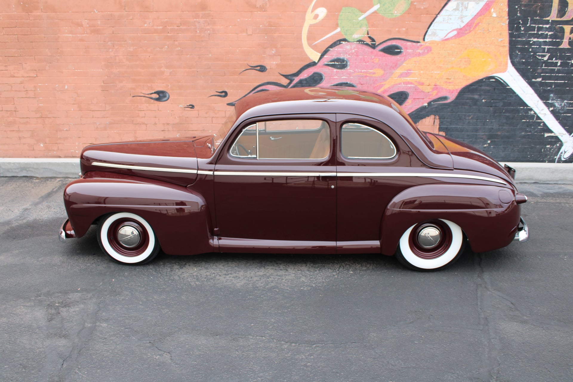 1946 Ford Coupe Blown H&H Flathead